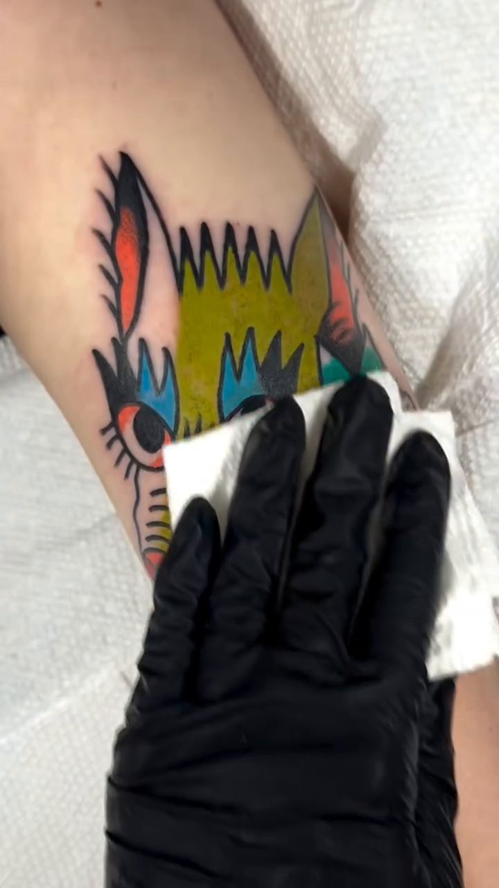 Tattoo by @wearablechaos — american_traditional, neo_traditional