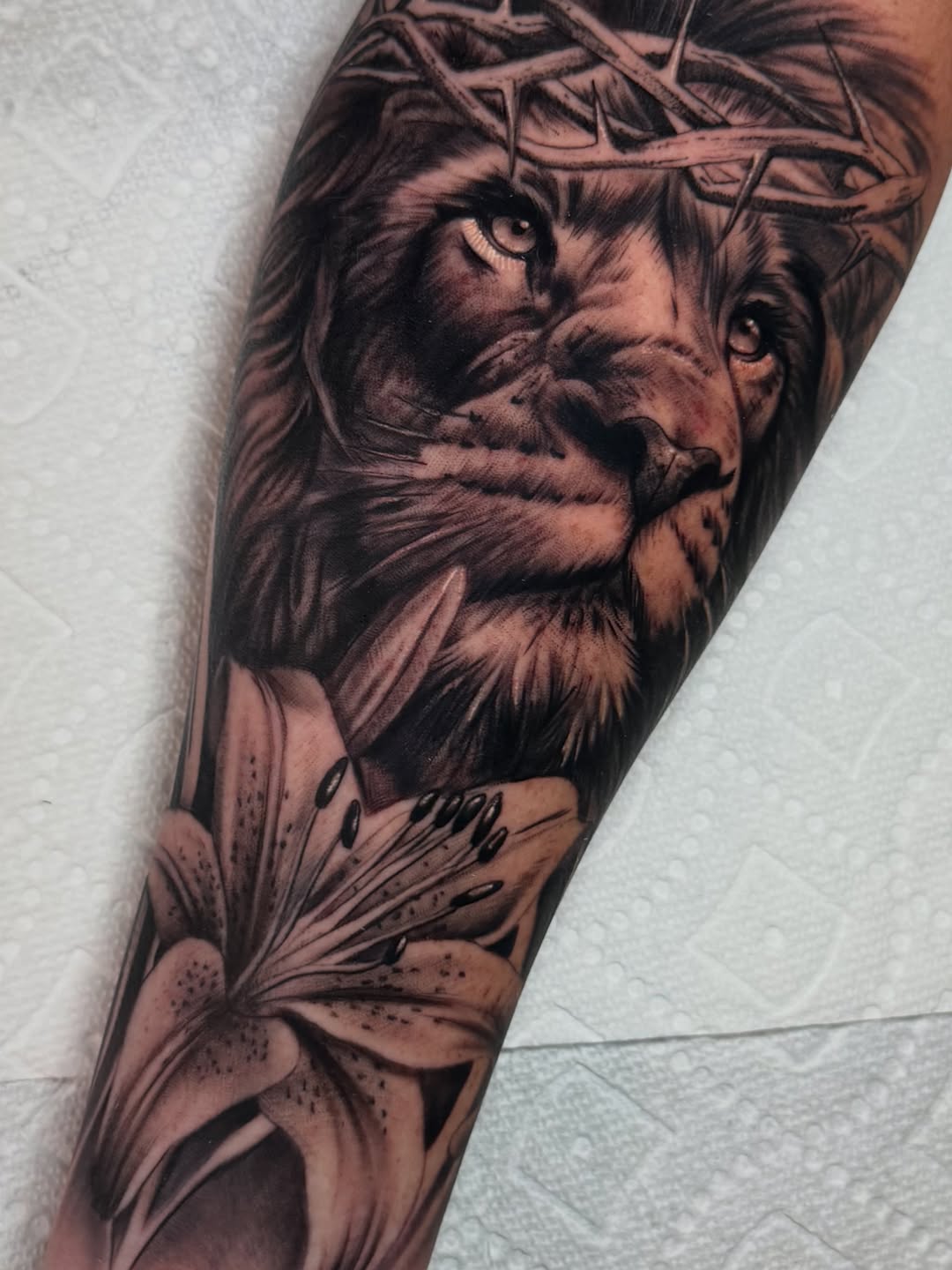 Tattoo by @tattedbyhood — realism, black_and_grey
