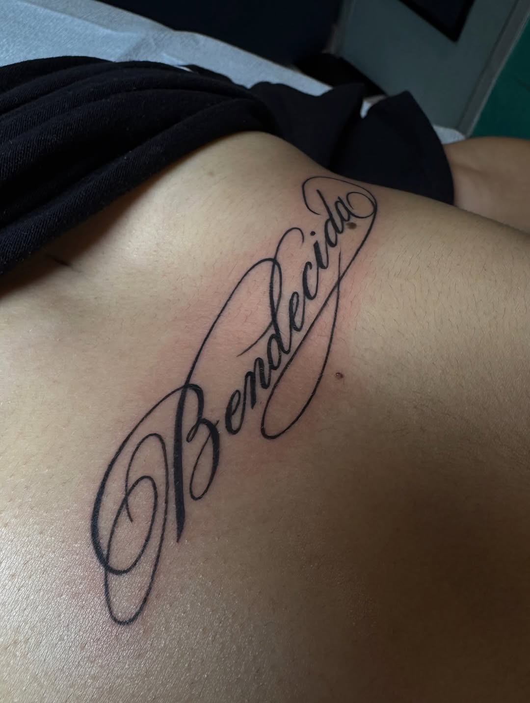Tattoo by @cv__tattoo — lettering_script, fine_line