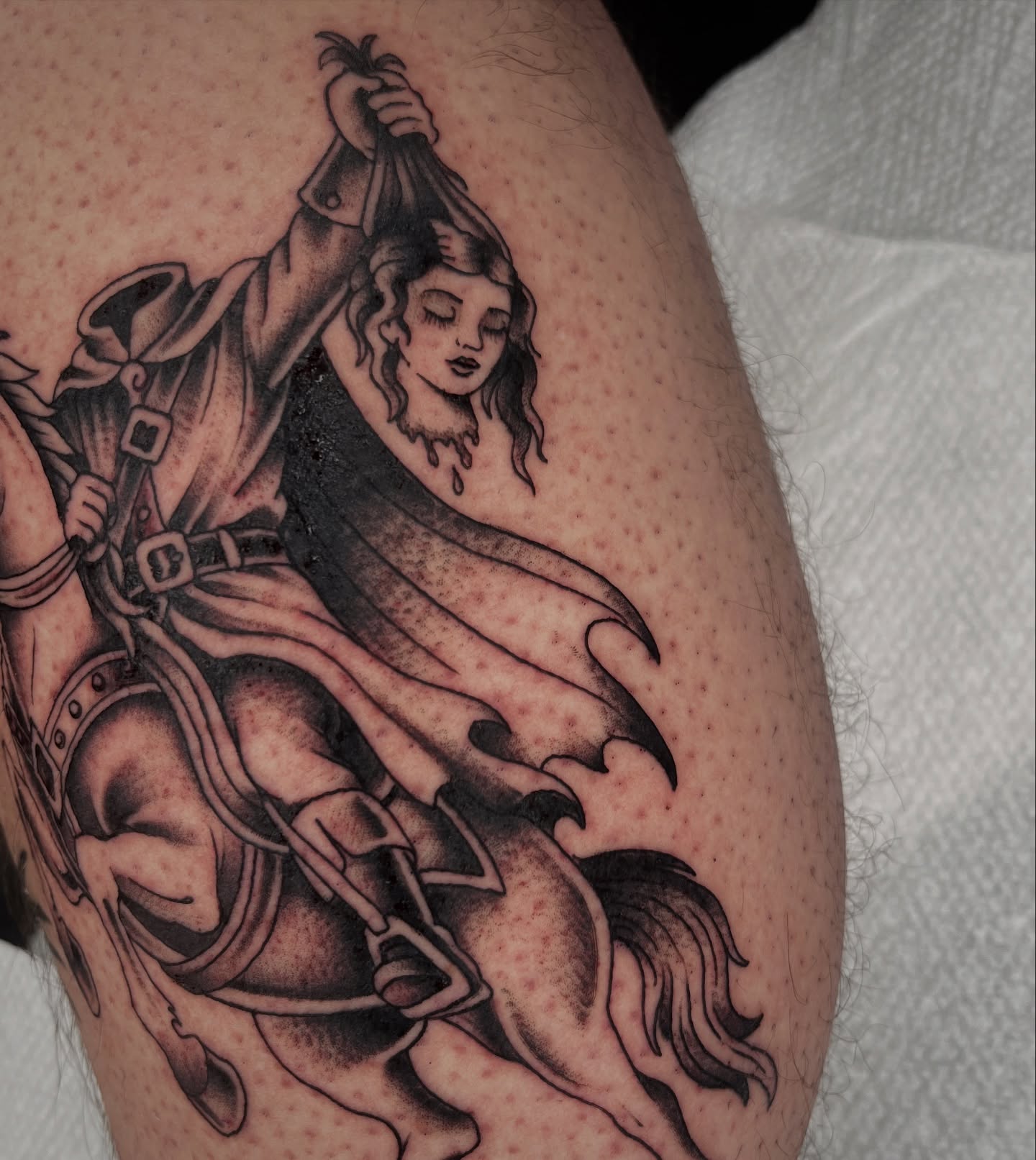 Tattoo by @tattoosbyjordanhunt — american_traditional, black_and_grey