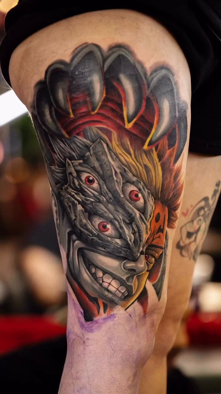 Tattoo by @mrdrextattoo — realism, dark_realism