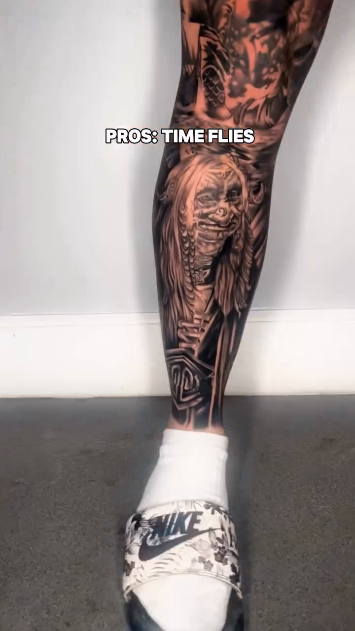 Tattoo by @juangdup — black_and_grey, realism