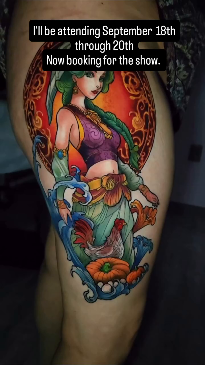 Tattoo by @chrisbowentattoo — neo_traditional, new_school