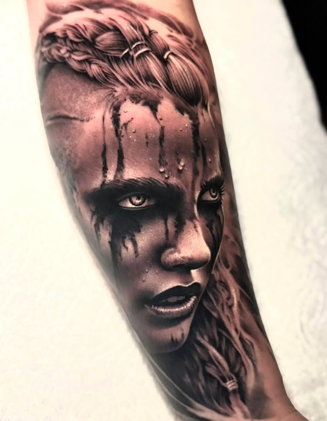 Tattoo by @gabejensentattoos — realism, black_and_grey