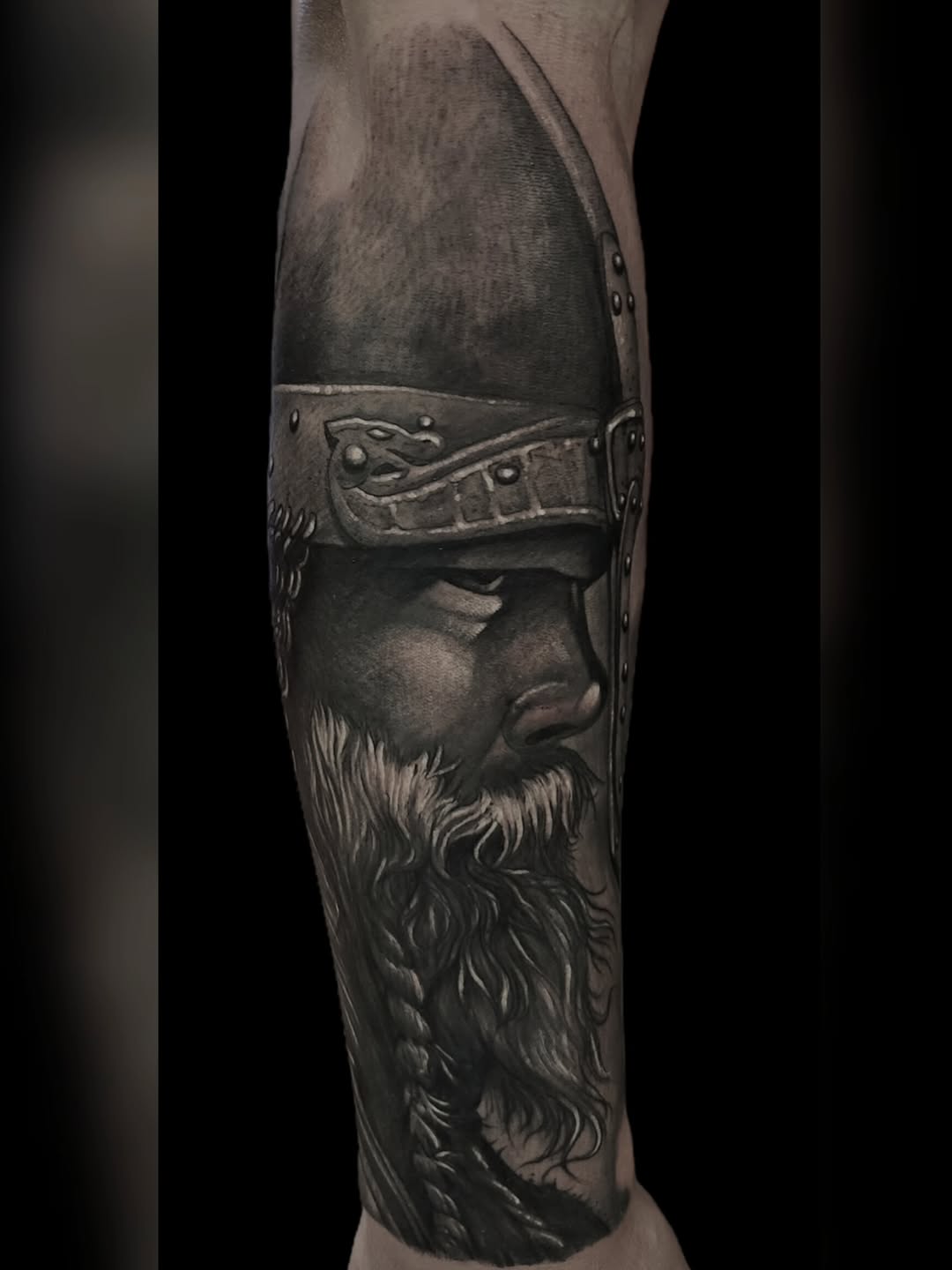 Tattoo by @lmt_customink — realism, black_and_grey