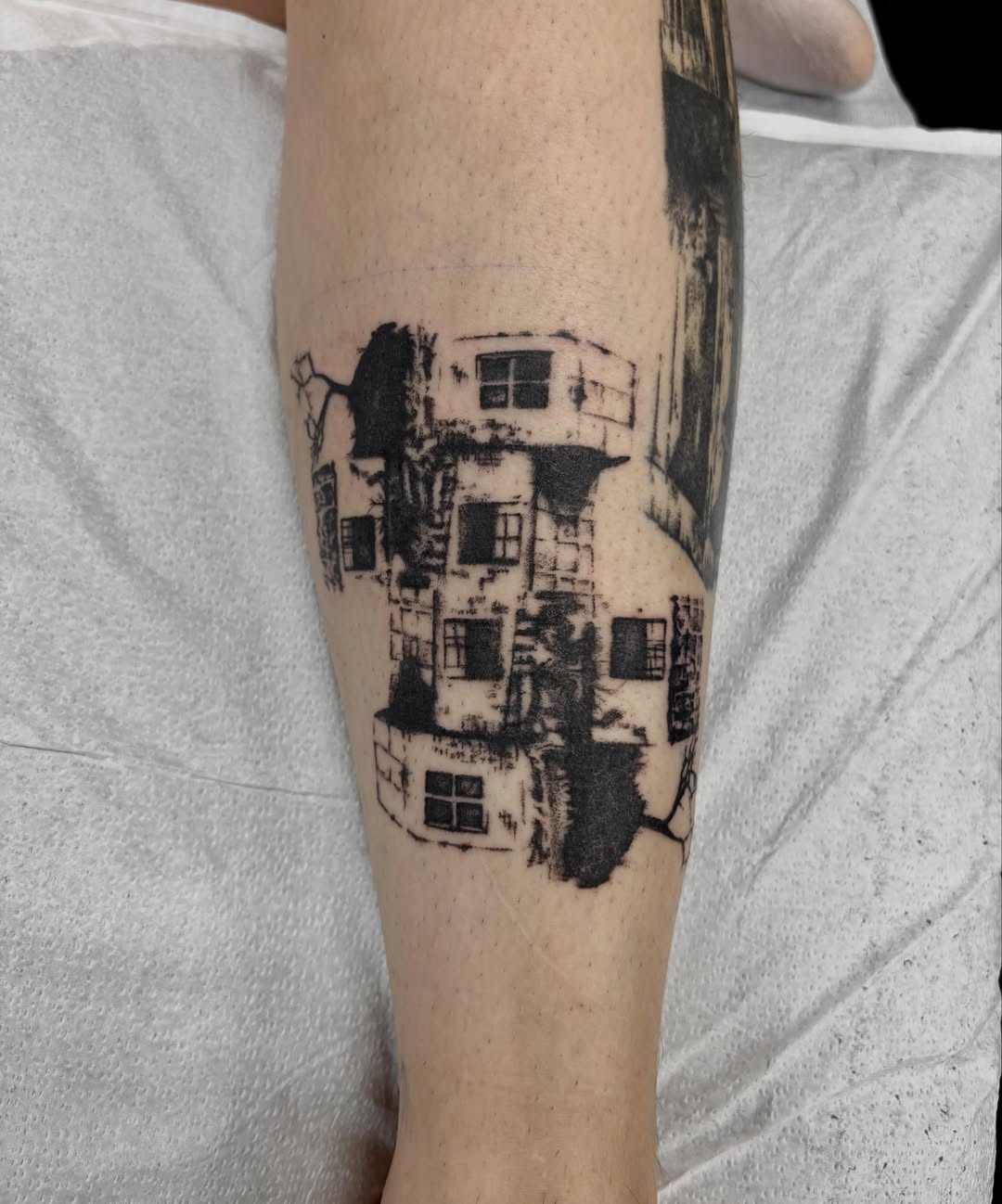 Tattoo by @justanothertattoo — black_and_grey