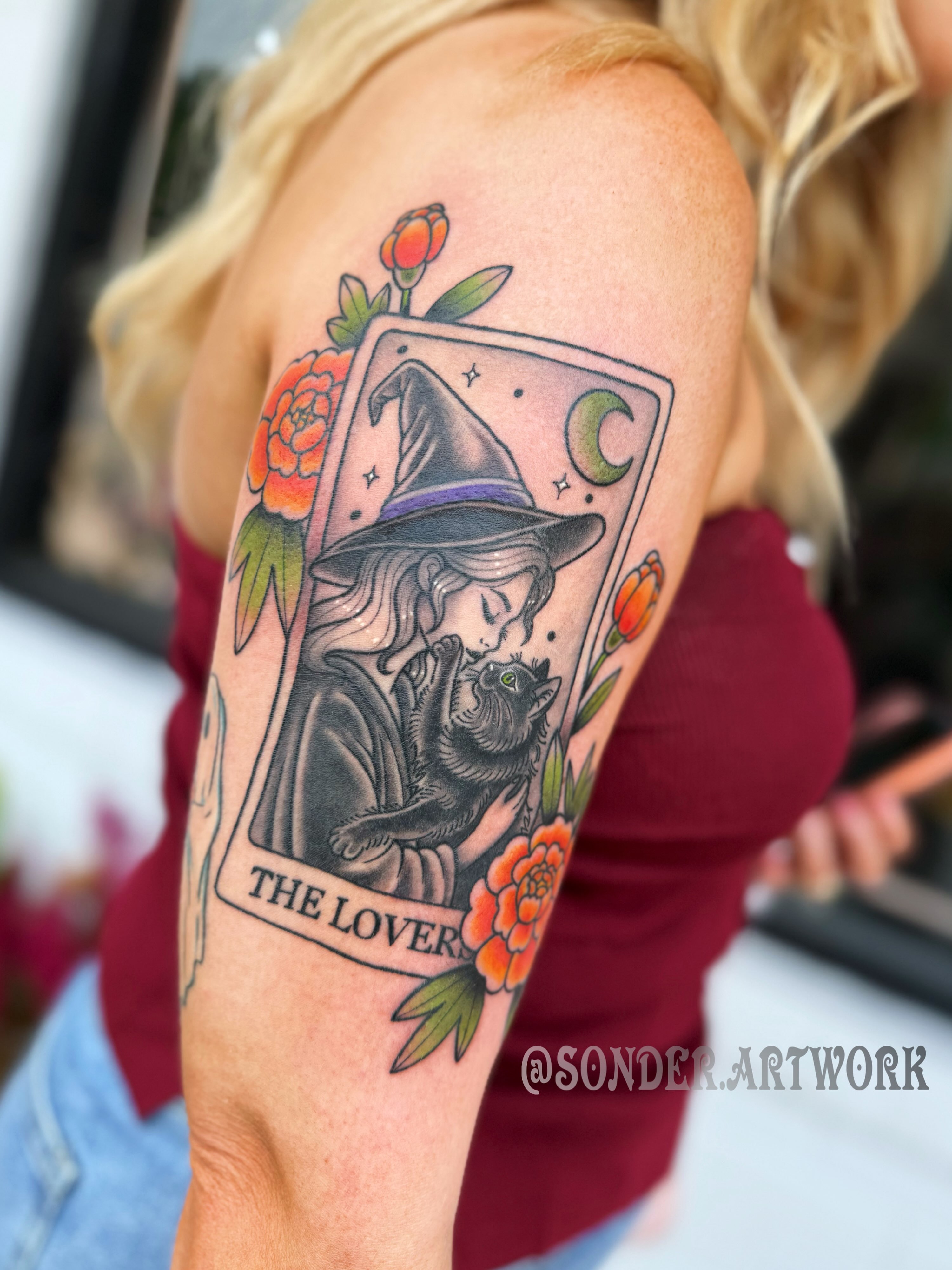 Tattoo by @flying_tiger_social_club — dotwork