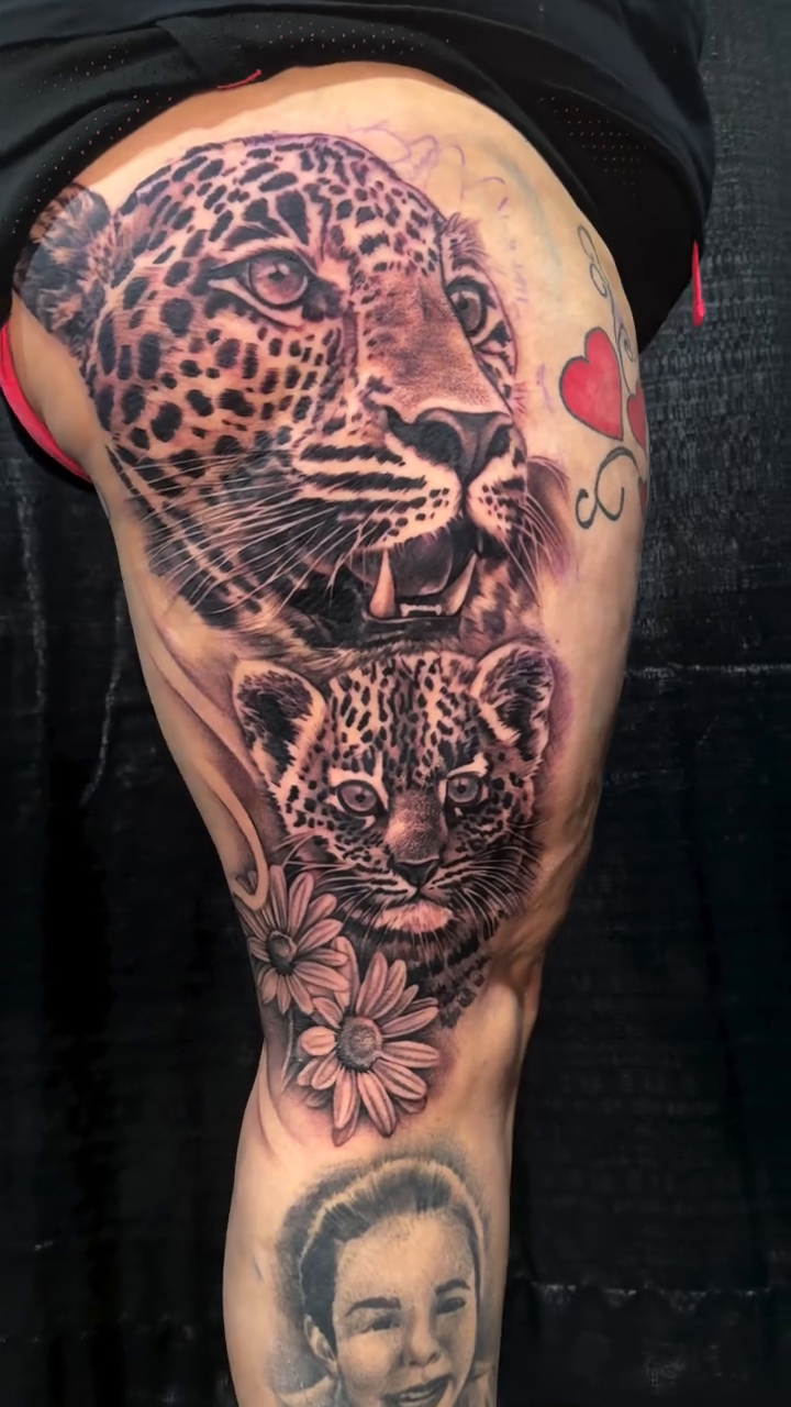 Tattoo by @inkedbykiki — realism, black_and_grey