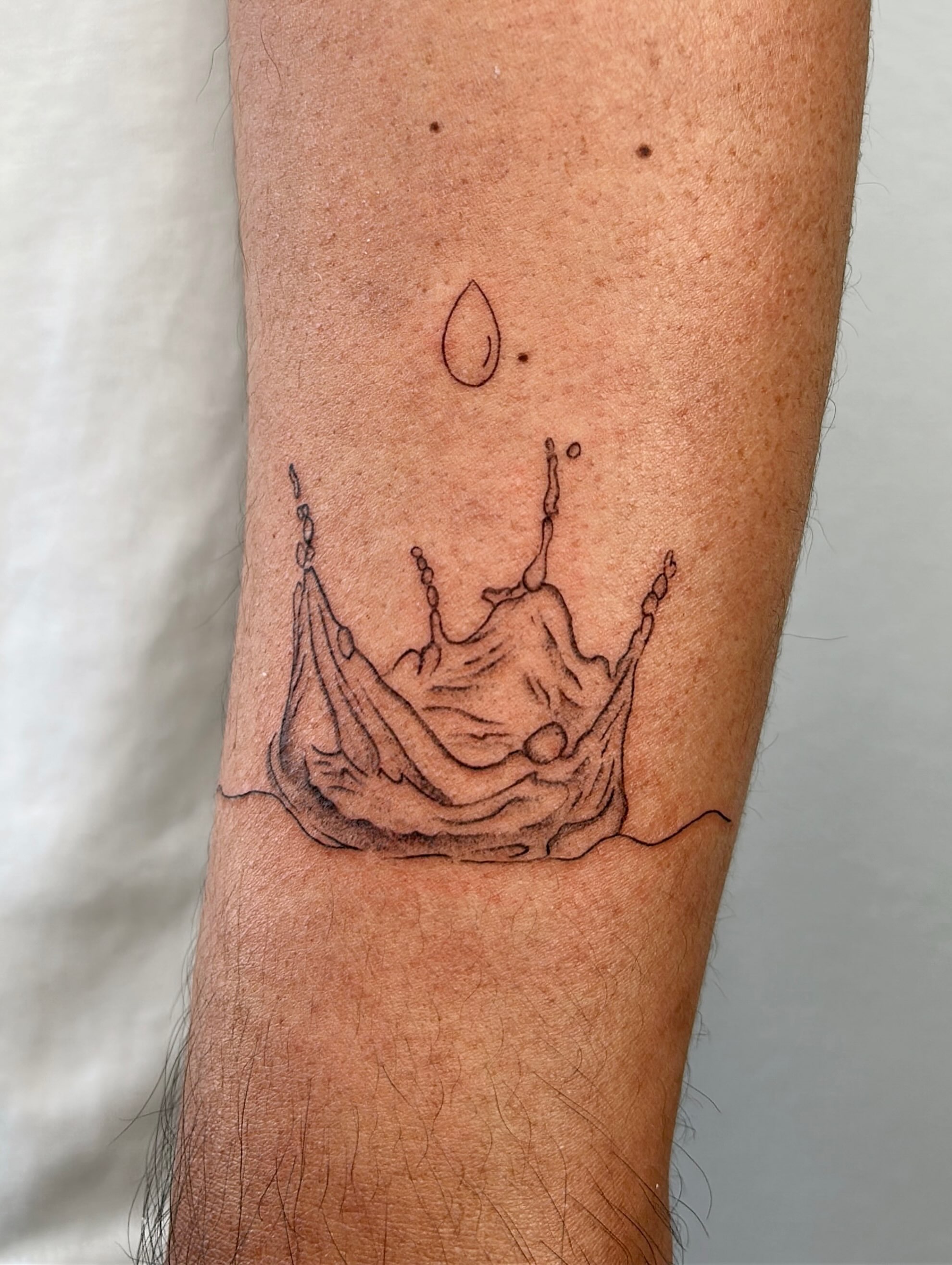 Tattoo by @tsuinami.tattoos — dotwork