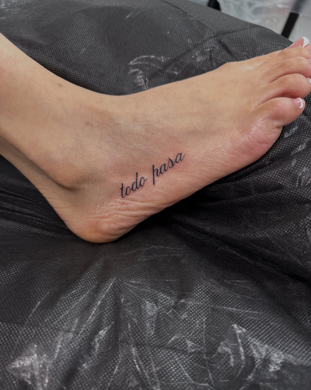 Tattoo by @inkedxalex — lettering_script, fine_line