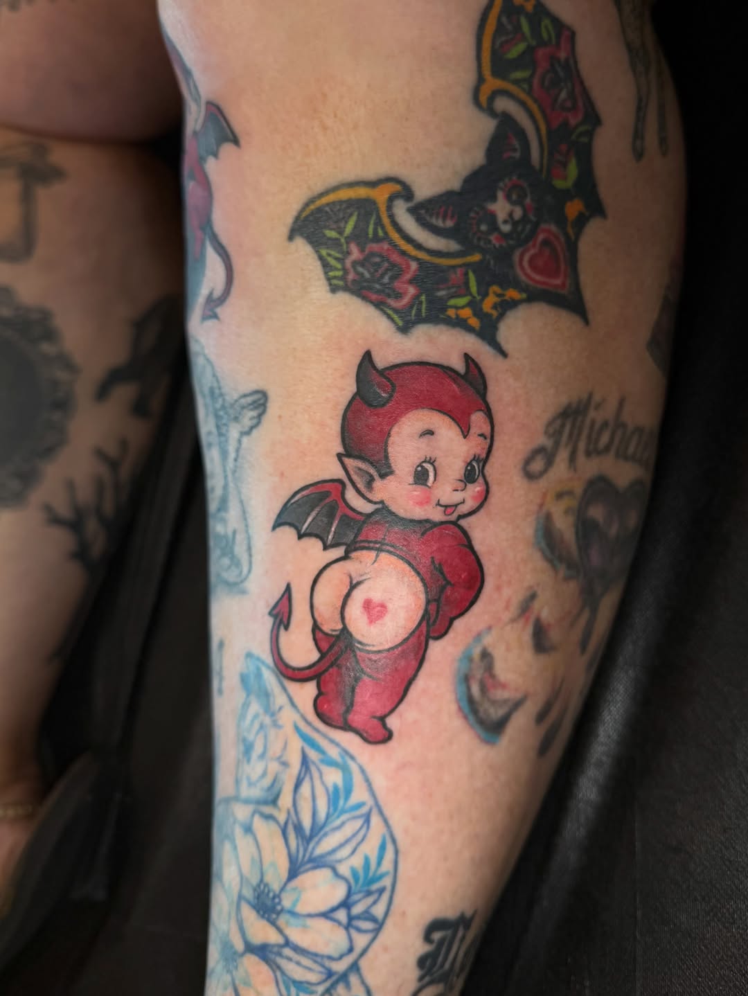 Tattoo by @lou.etherealtattoo — new_school
