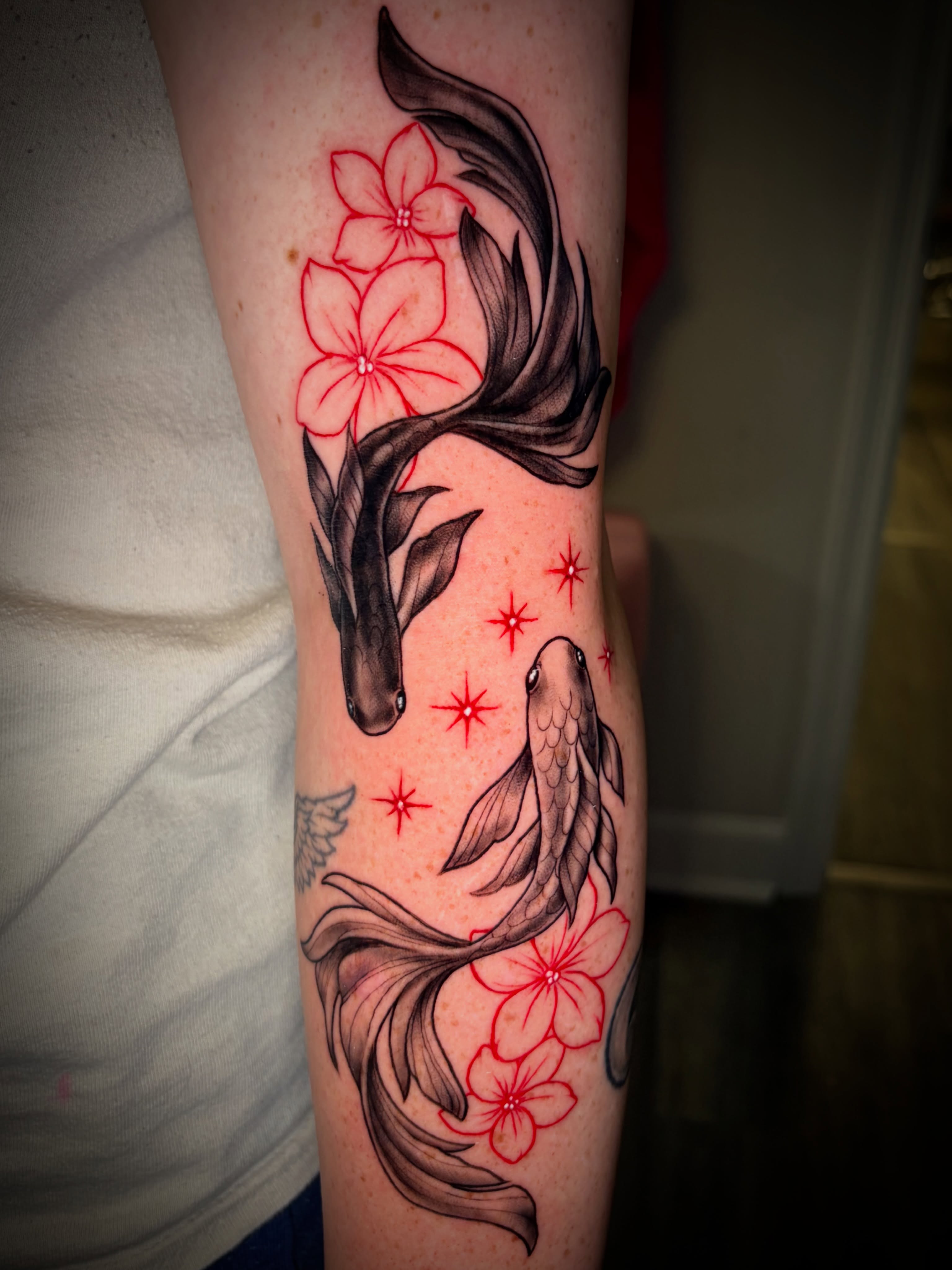 Tattoo by @theendoftimeis2am โ japanese_irezumi, dotwork
