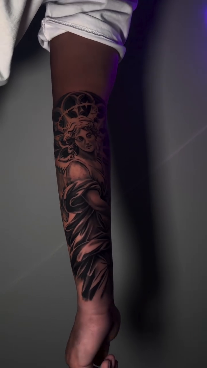 Tattoo by @blessedbyfrancisco_ — black_and_grey, realism