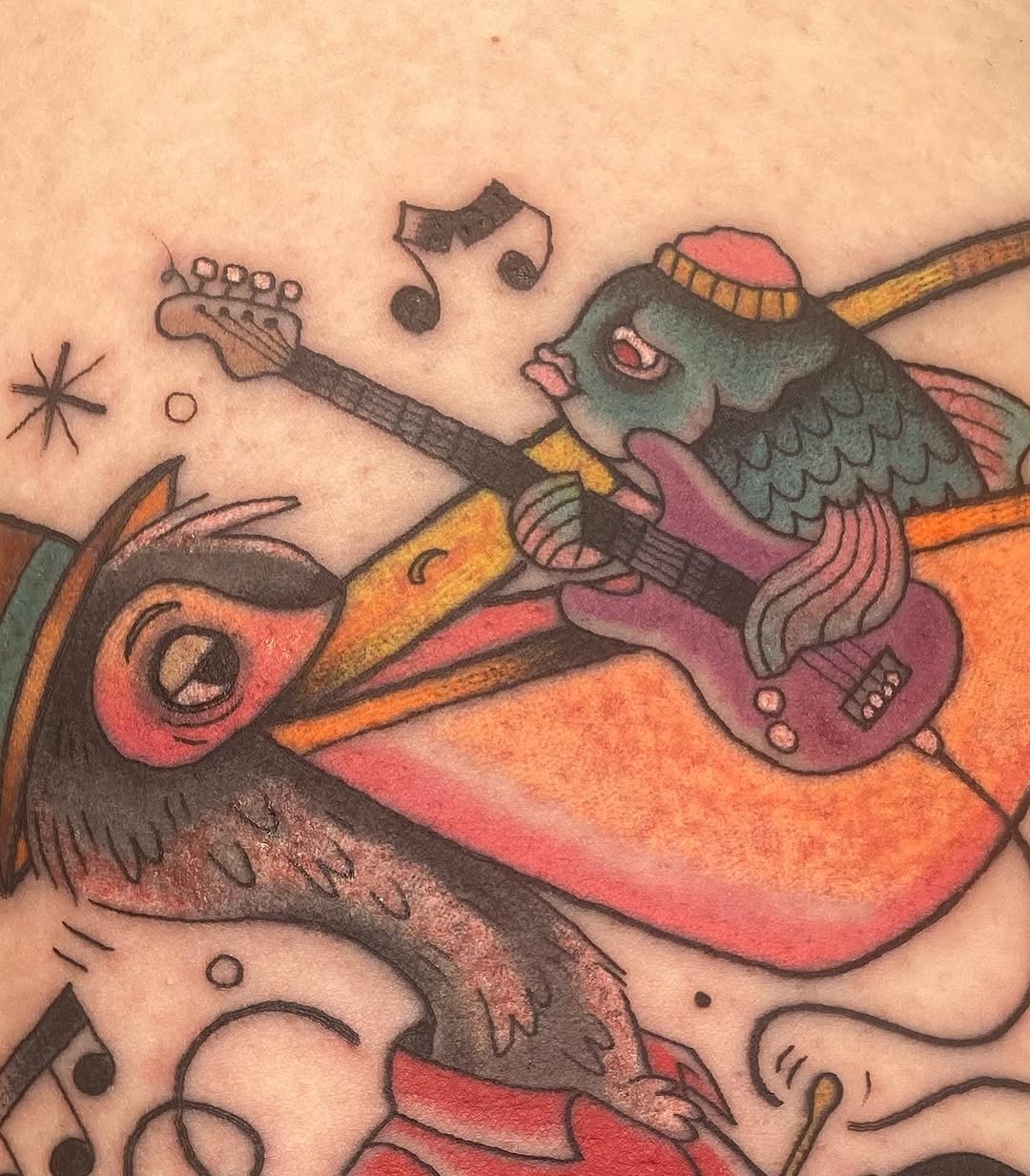Tattoo by @aidanmonahan โ new_school
