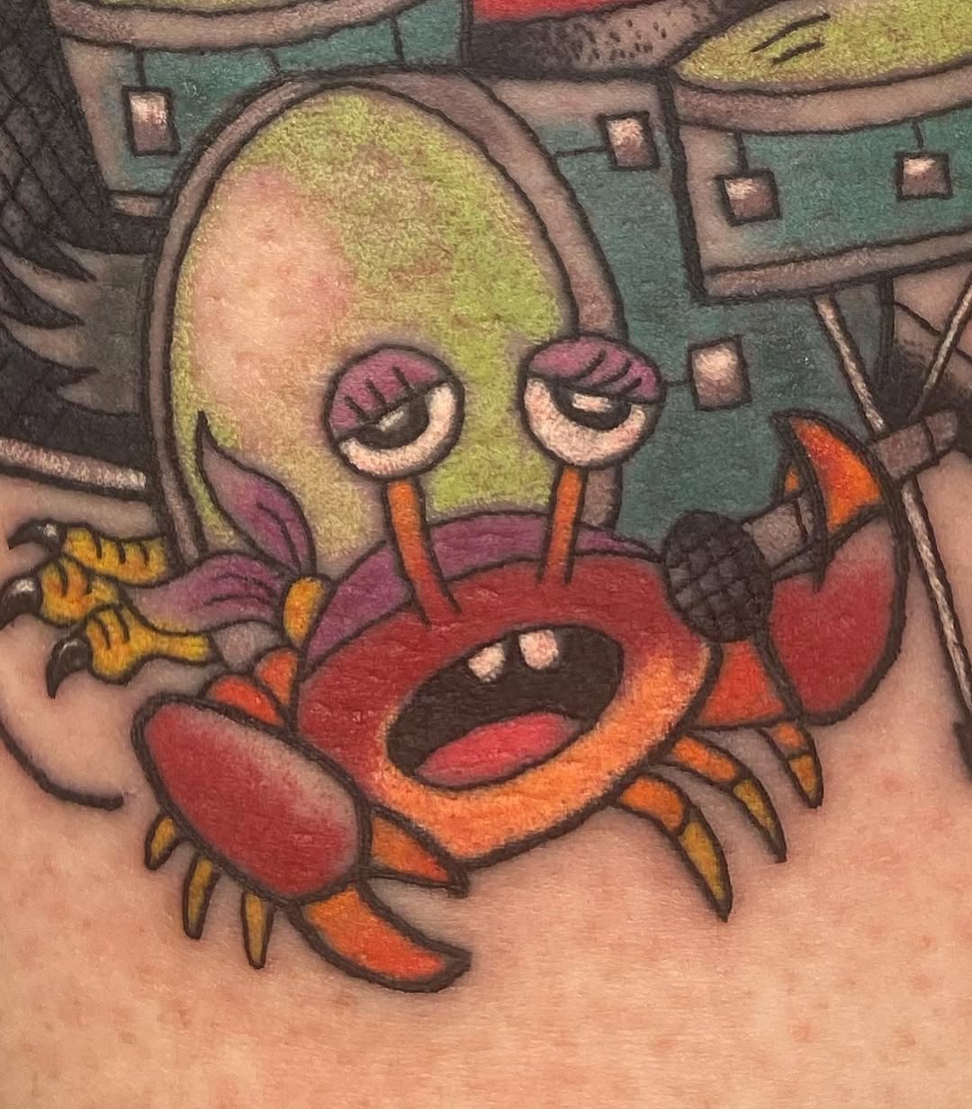 Tattoo by @aidanmonahan โ new_school