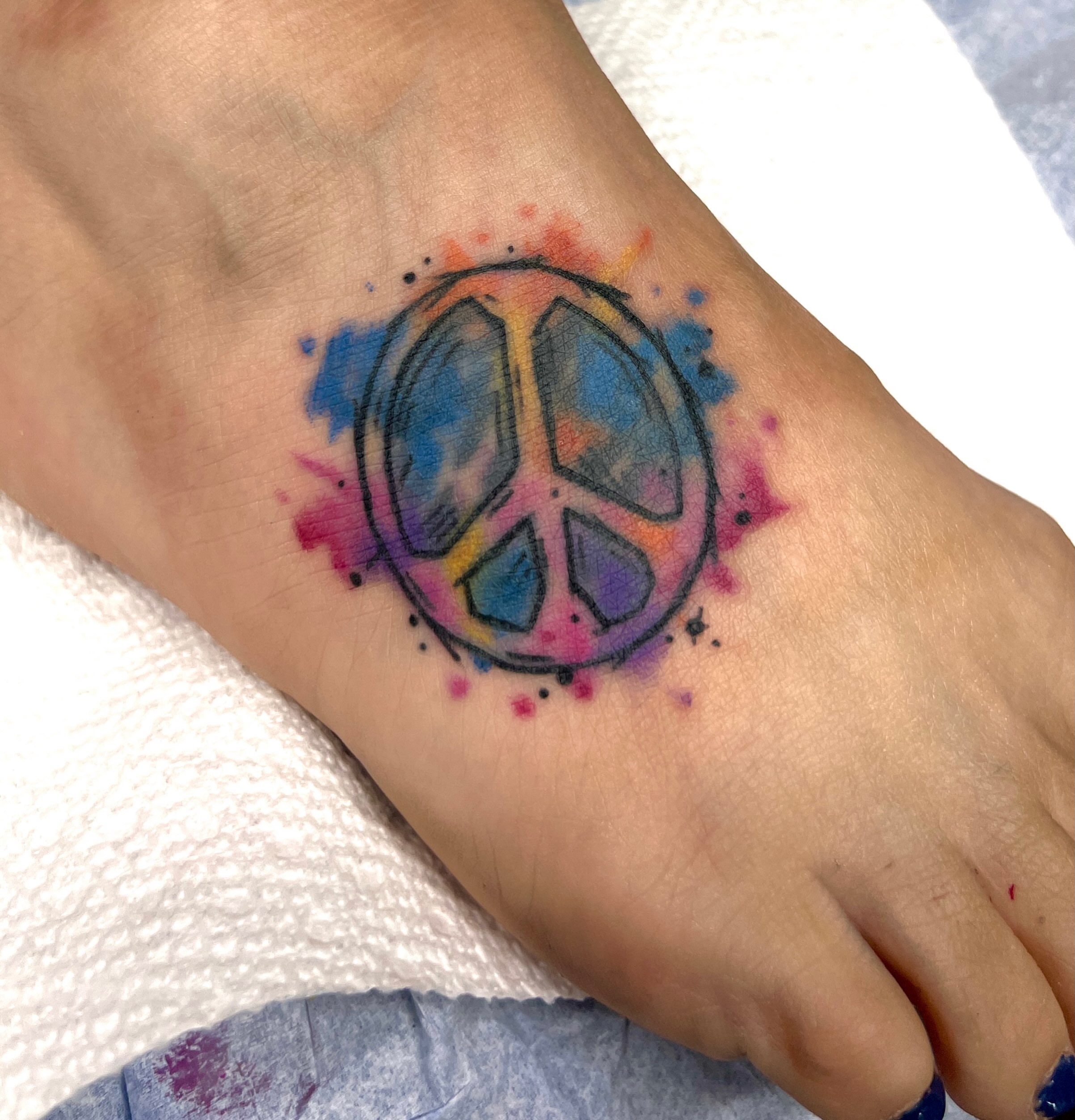 Tattoo by @jddunlaptattoos — watercolor