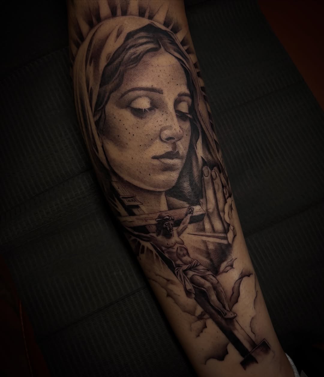 Tattoo by @inked.mami702 — realism, black_and_grey