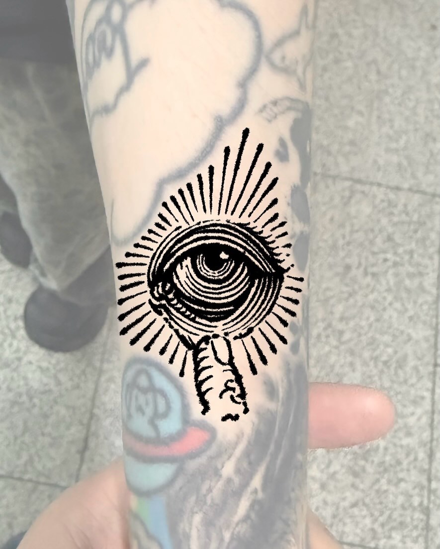 Tattoo by @tt_babaco — black_and_grey