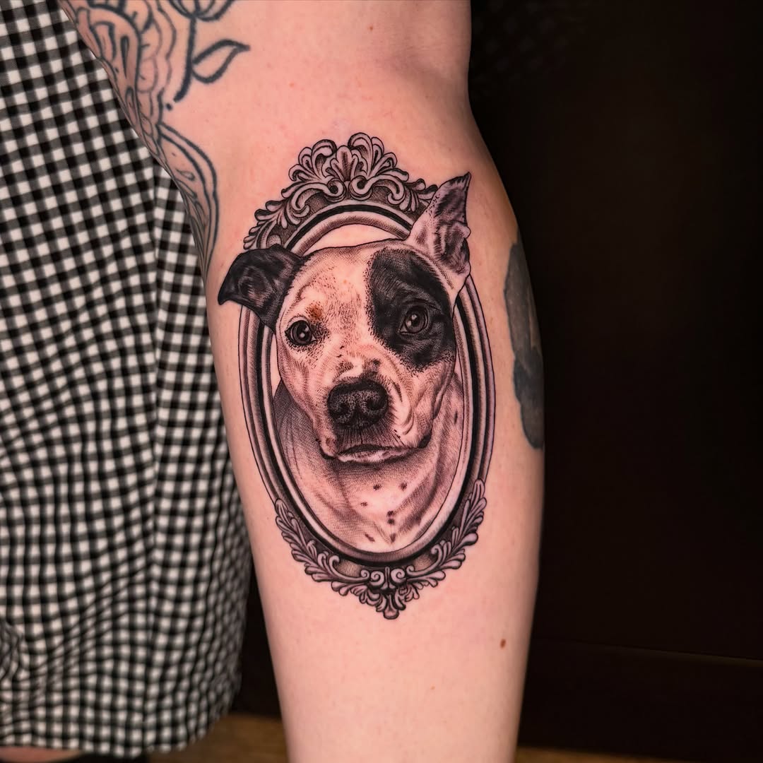 Tattoo by @reipinks — realism, black_and_grey
