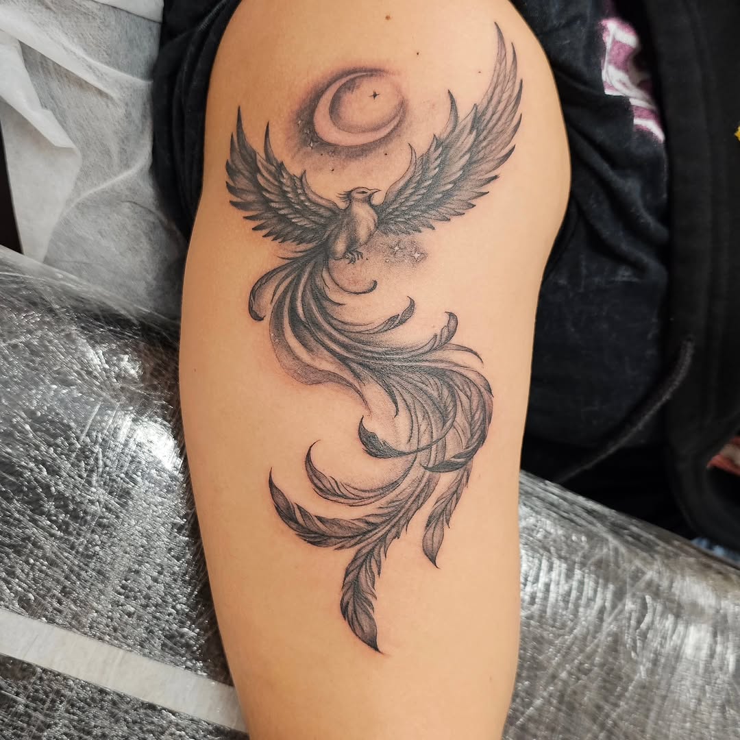 Tattoo by @linktattoo_lily — black_and_grey, realism