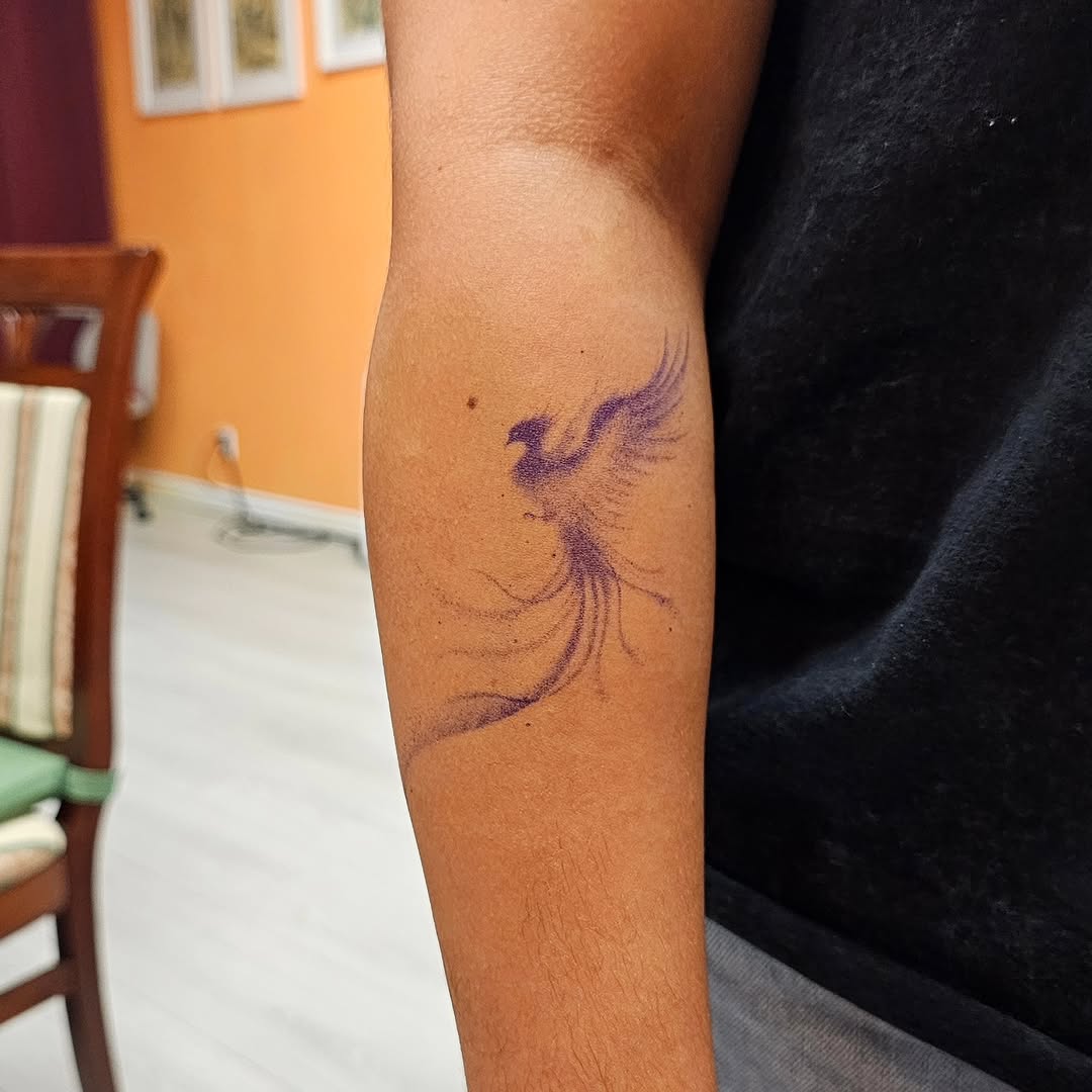 Tattoo by @linktattoo_lily — fine_line, dotwork
