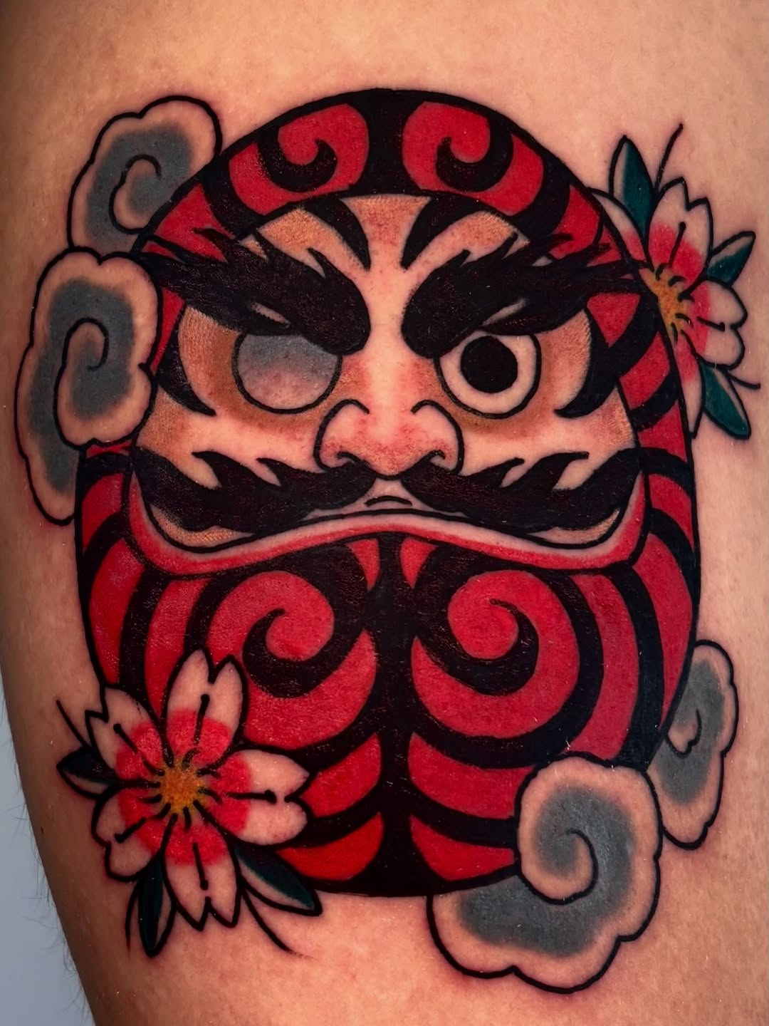 Tattoo by @silvana__giron — japanese_irezumi, neo_traditional