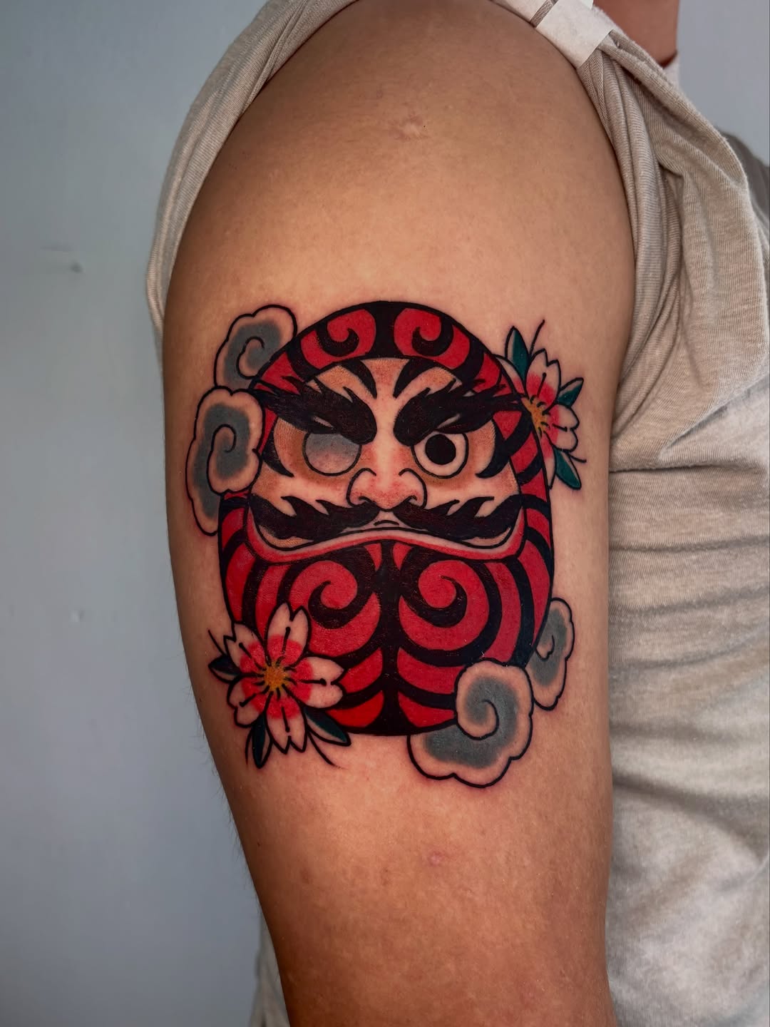Tattoo by @silvana__giron — japanese_irezumi, american_traditional