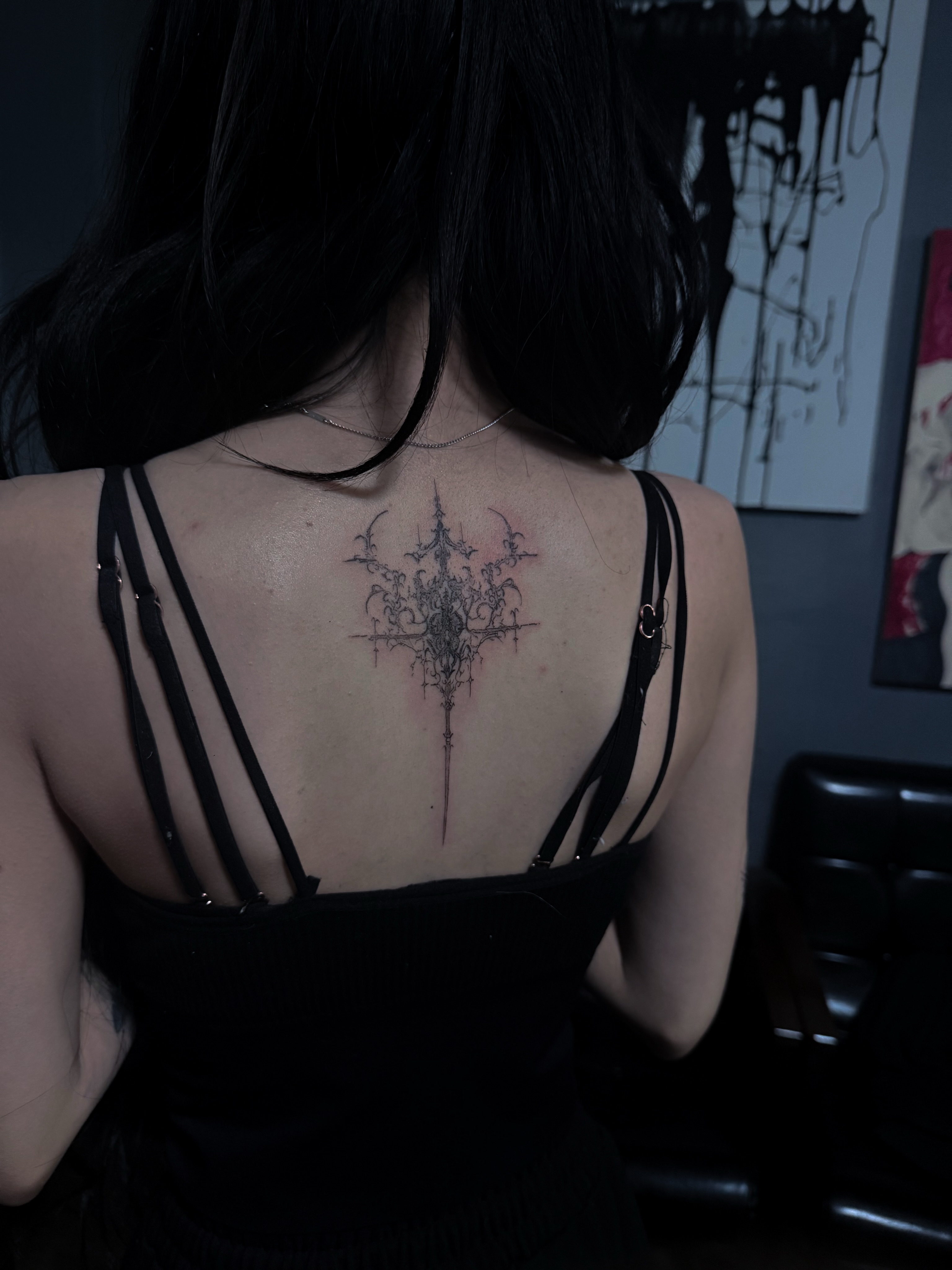 Tattoo by @broccoli__ink β geometric