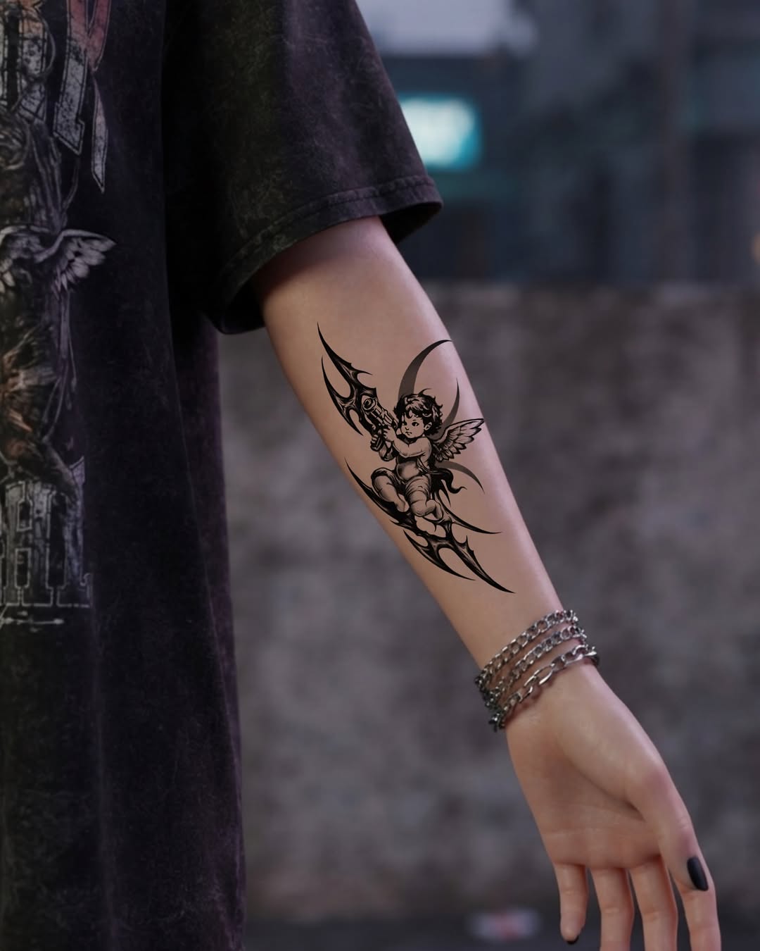 Tattoo by @snako_tattoo — black_and_grey, illustrative