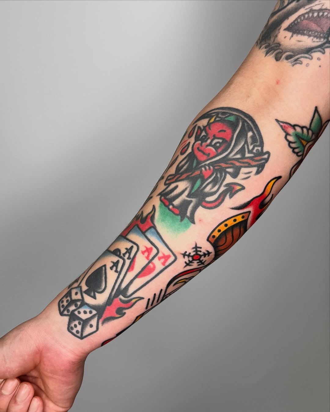 Tattoo by @allo_tattooer — american_traditional