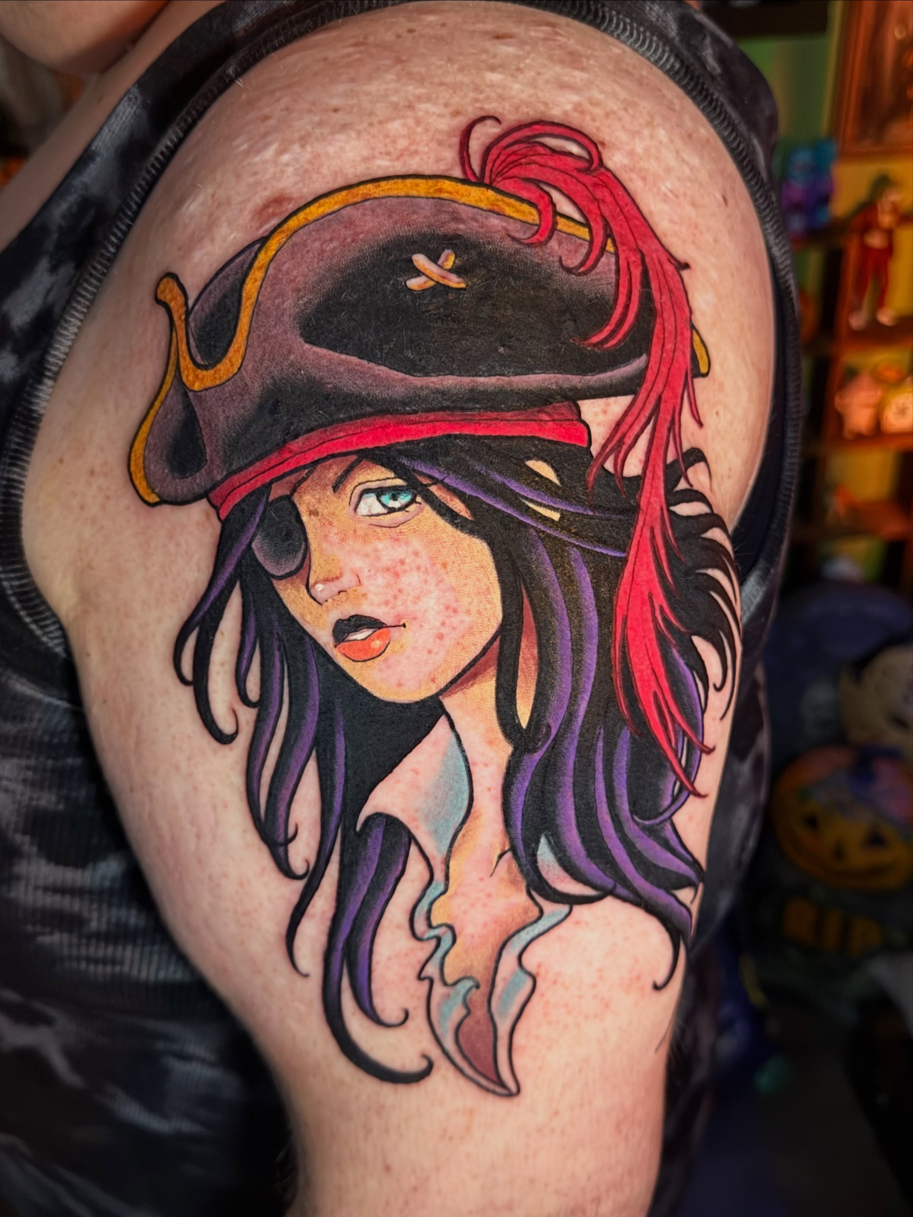 Tattoo by @schuylertattoo — anime, realism