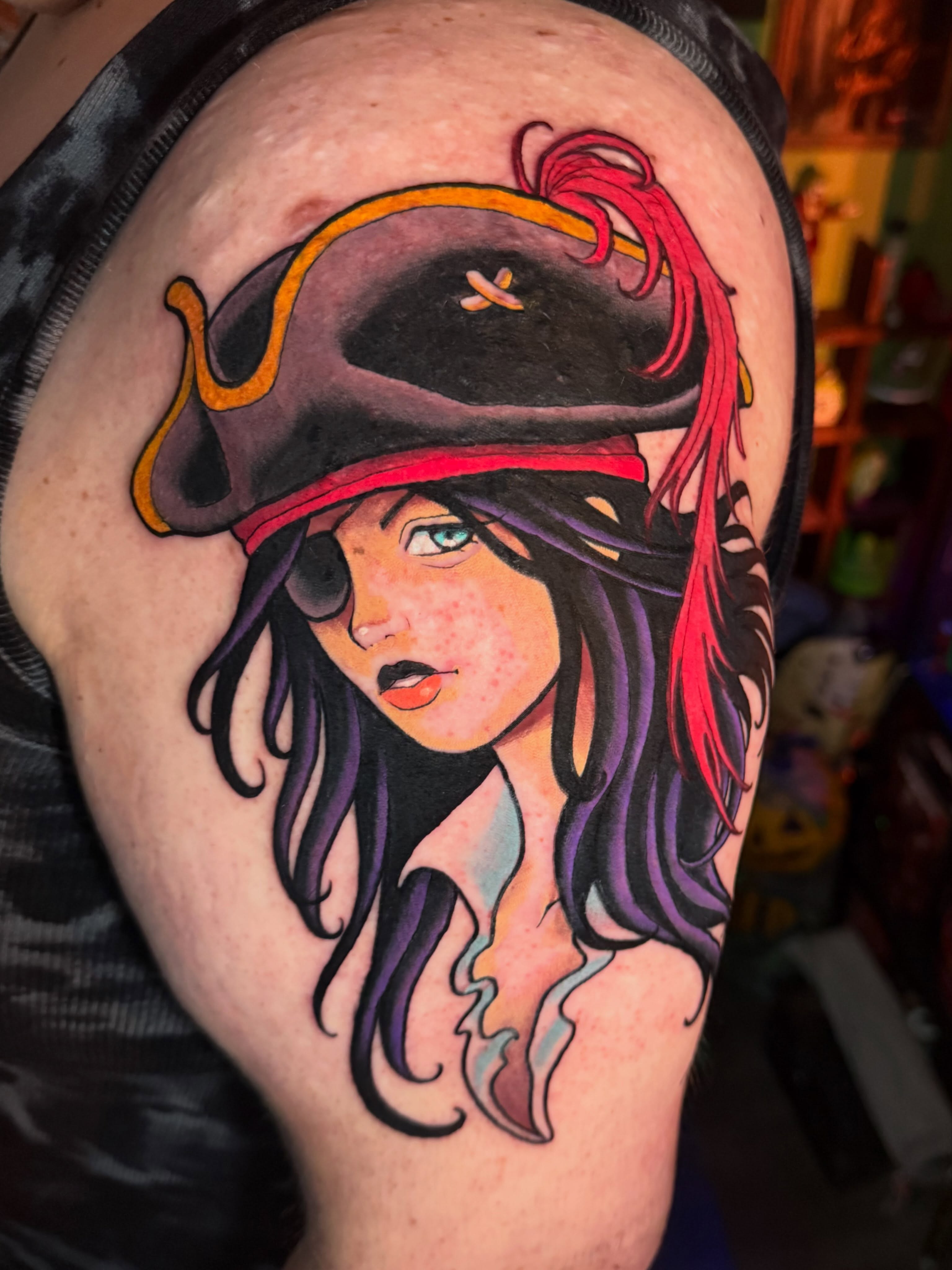 Tattoo by @schuylertattoo — illustrative