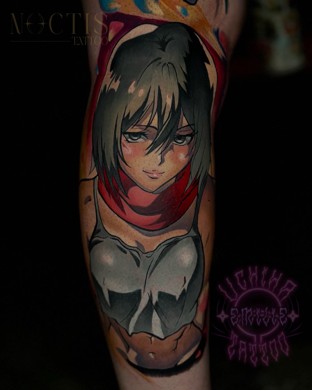 Tattoo by @uchiha_emilietattoo β anime