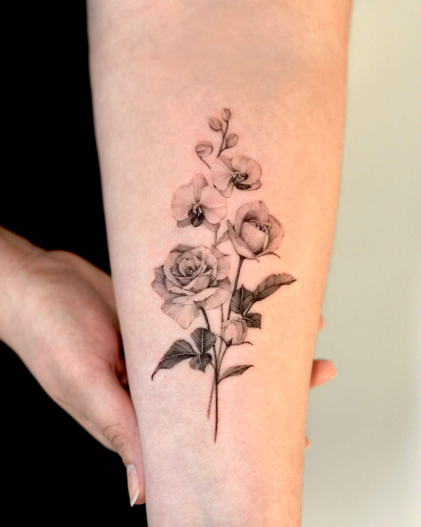 Tattoo by @tattooist_gaon — black_and_grey