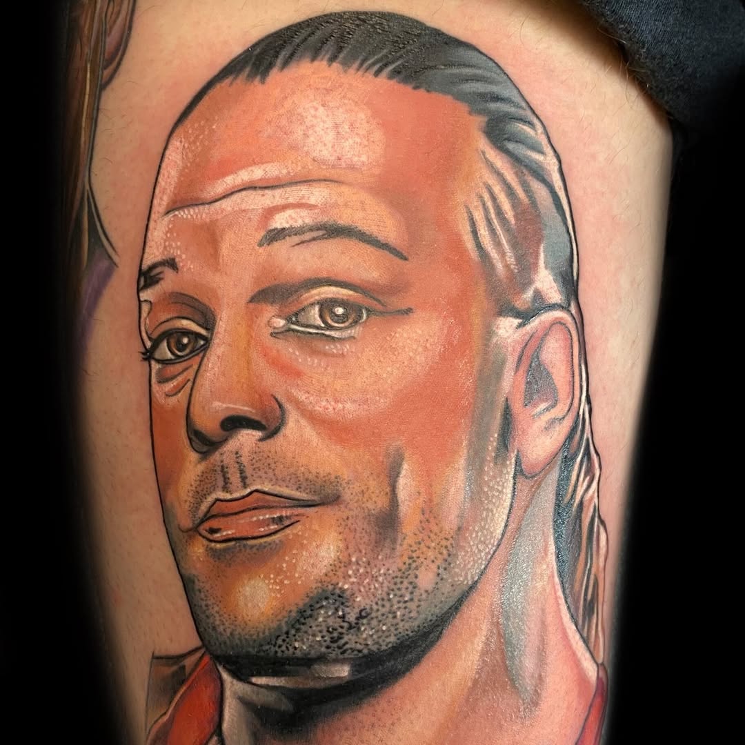 Tattoo by @marshall_sinclair — realism, black_and_grey