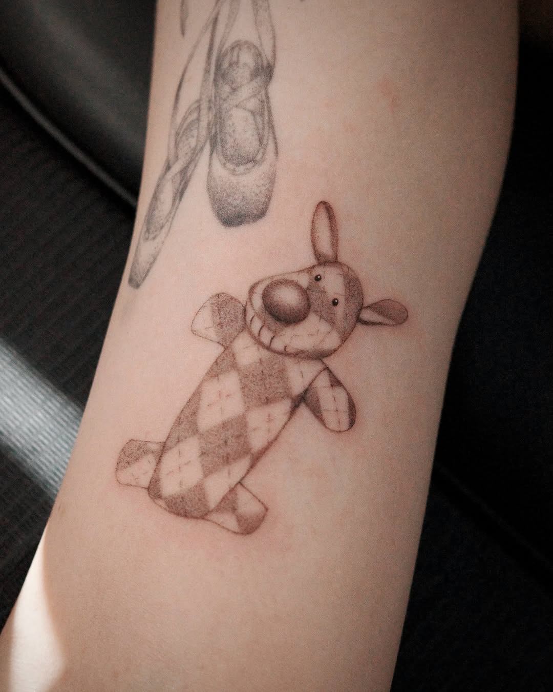 Tattoo by @blackpear_ink — black_and_grey