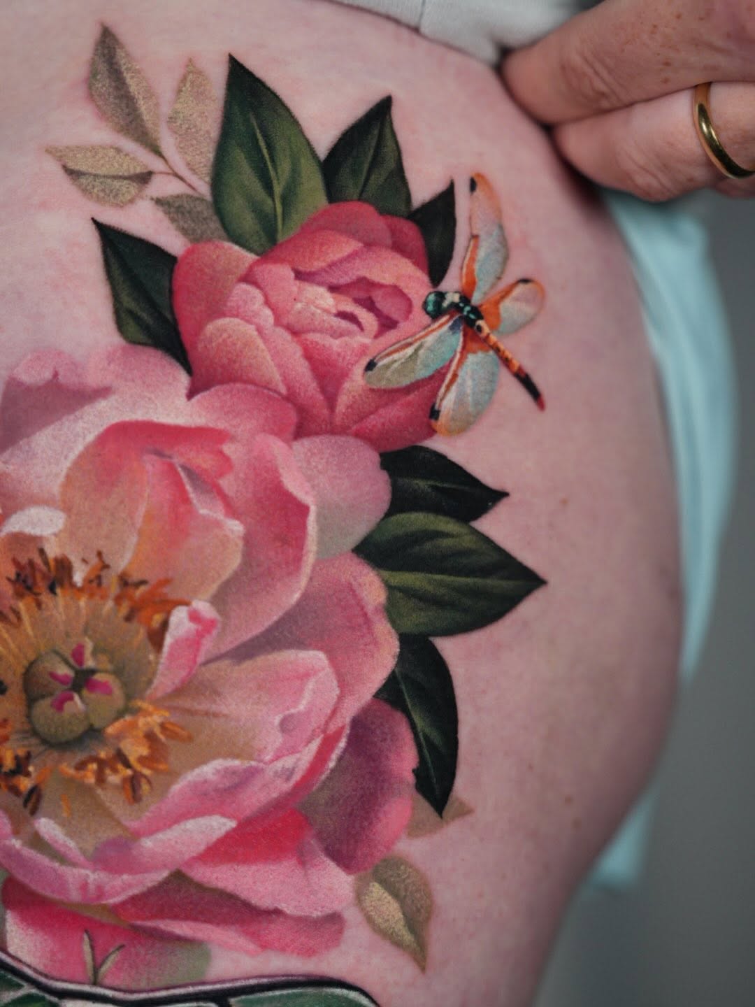 Tattoo by @_vividdreams — realism, fine_line