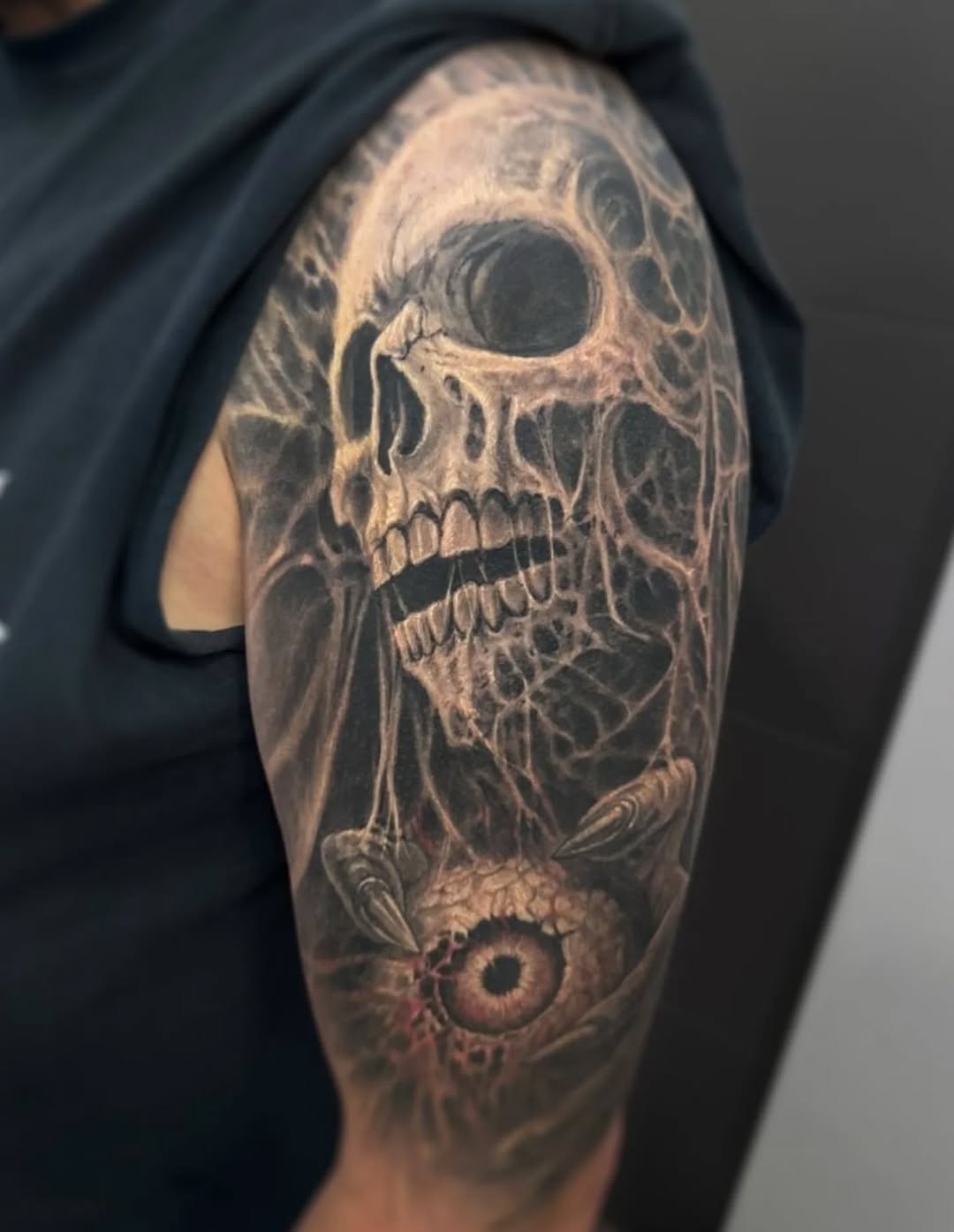 Tattoo by @tokarev_igor_tattoo — realism, dark_realism