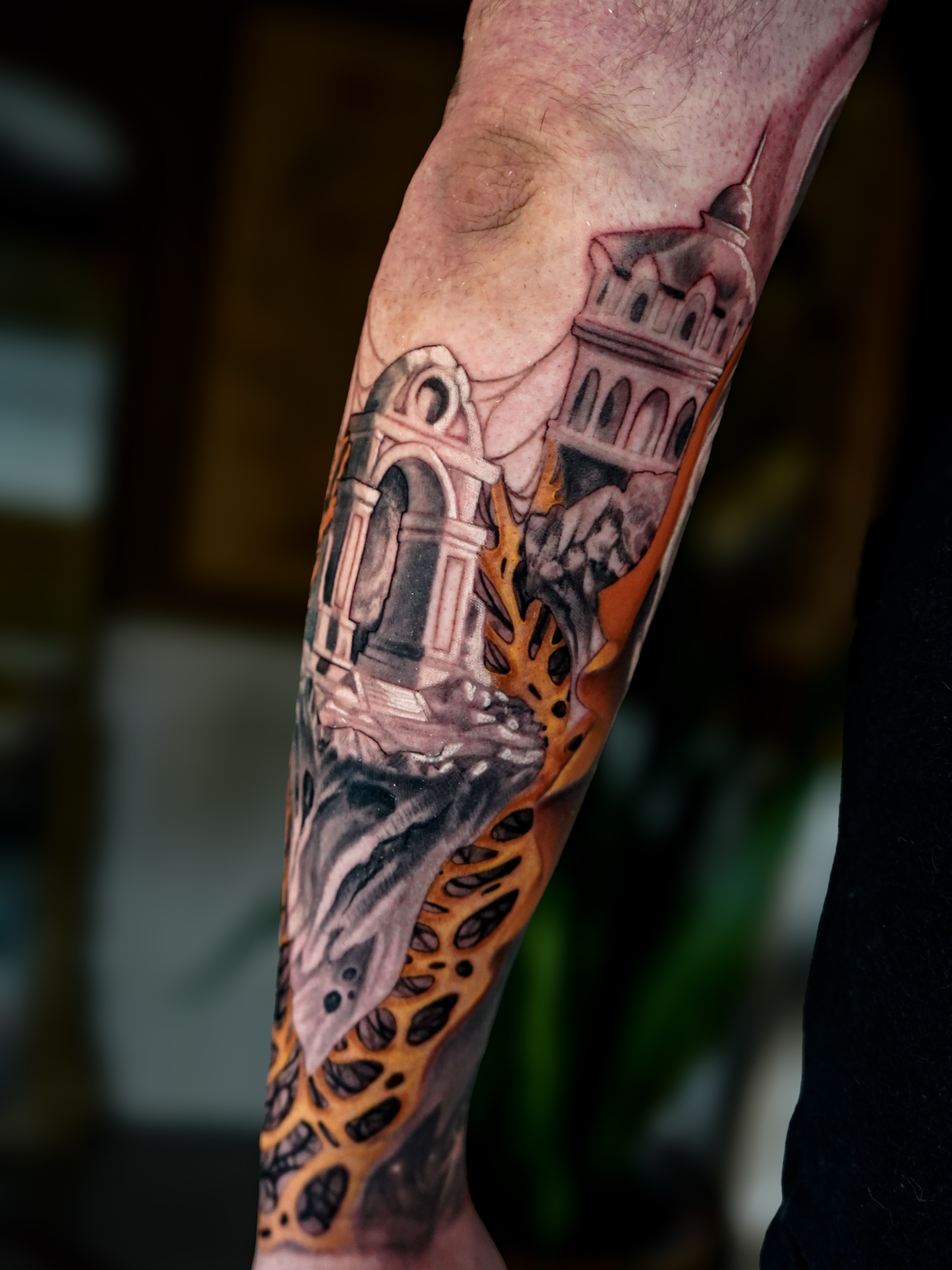 Tattoo by @sunseritattoo — realism, dark_realism