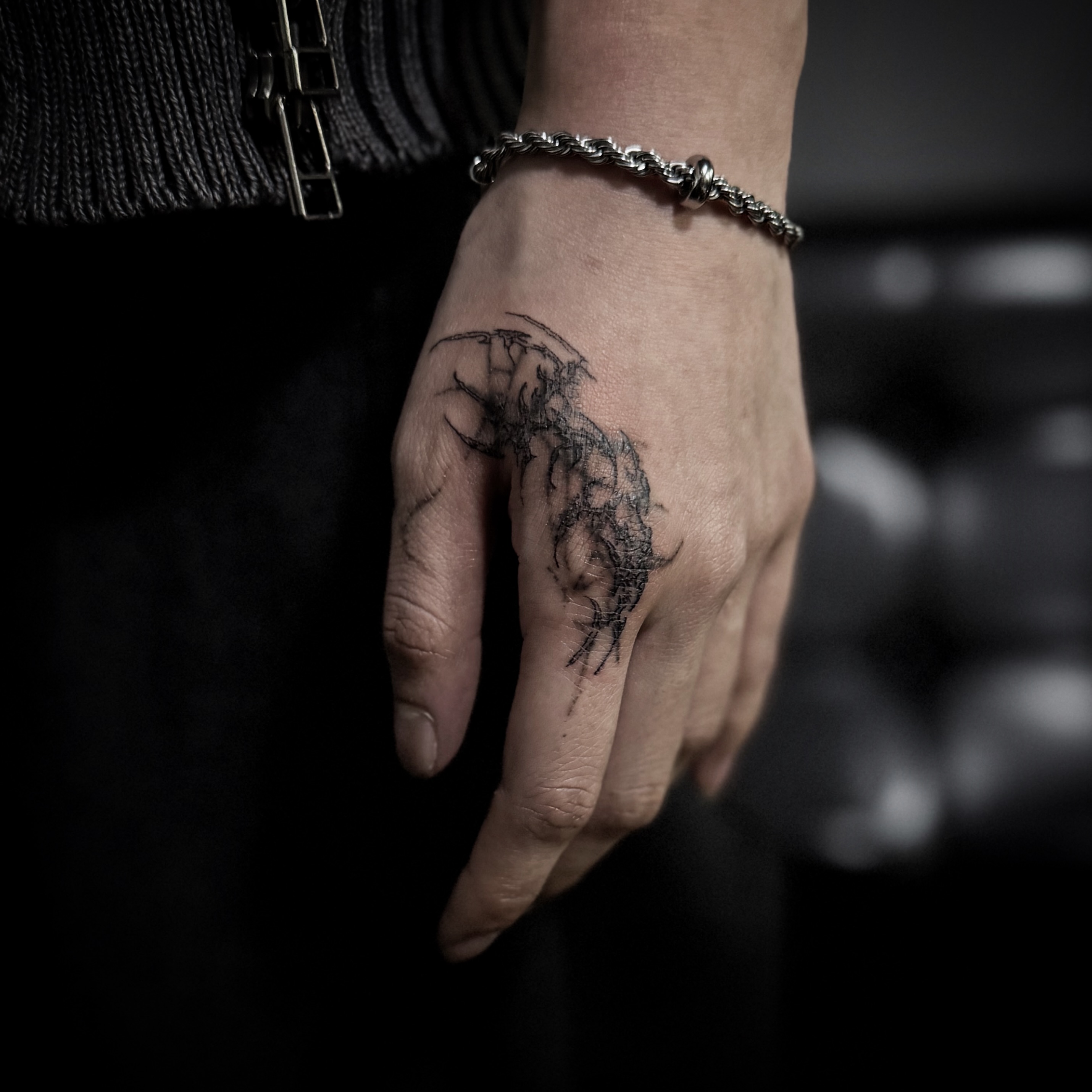 Tattoo by @broccoli__ink β black_and_grey