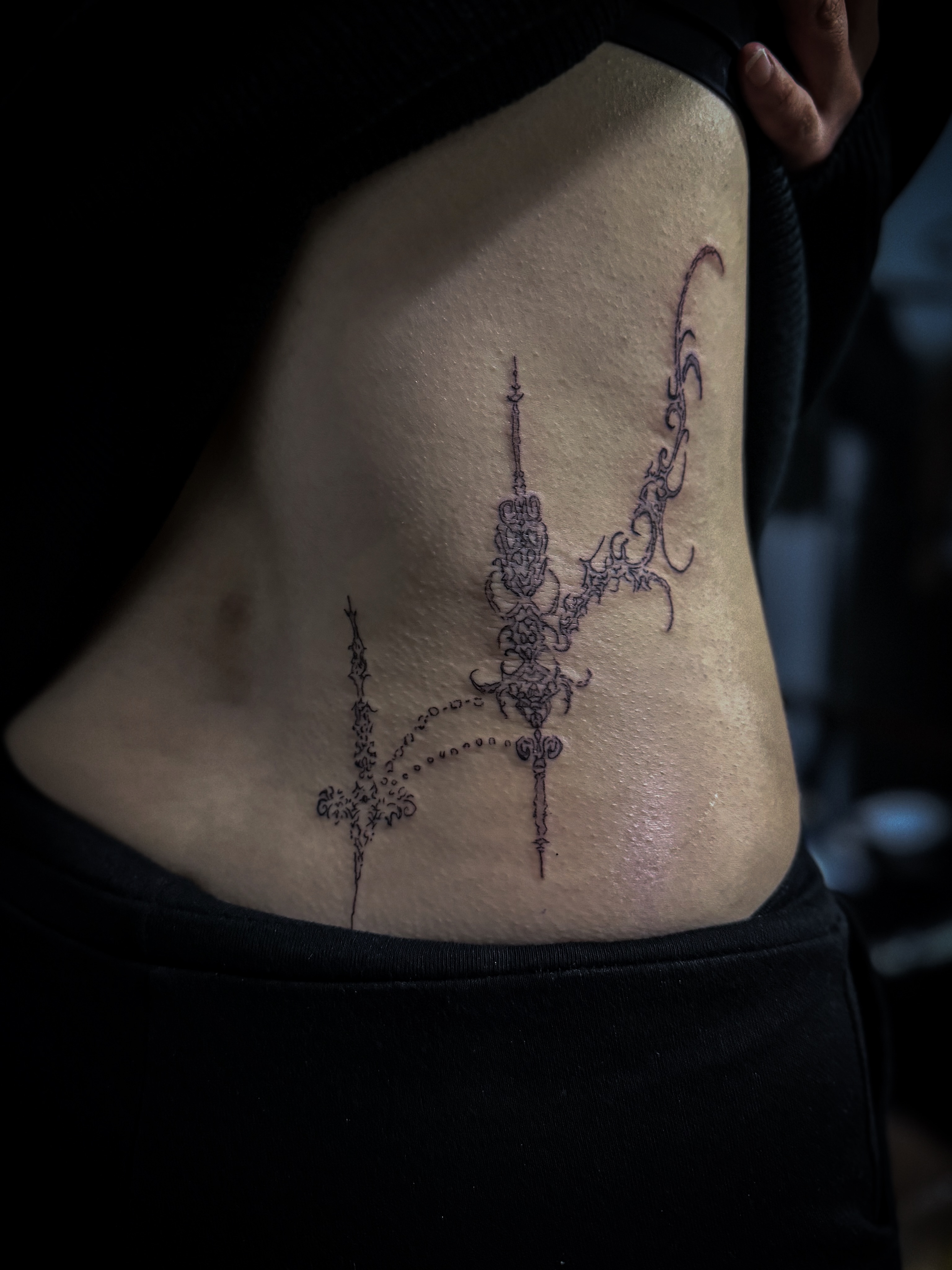 Tattoo by @broccoli__ink β black_and_grey