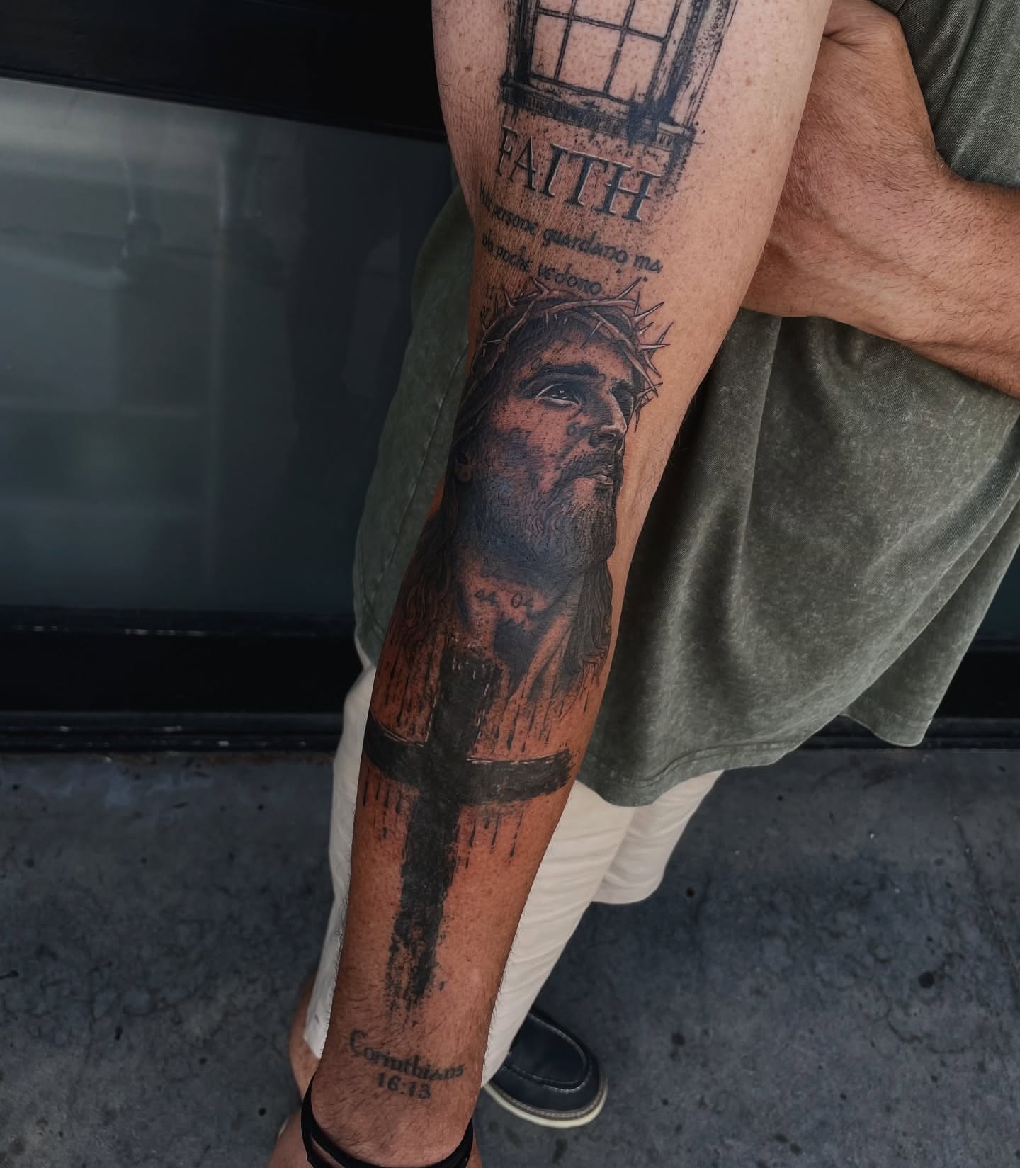 Tattoo by @doingadraw — realism, dark_realism