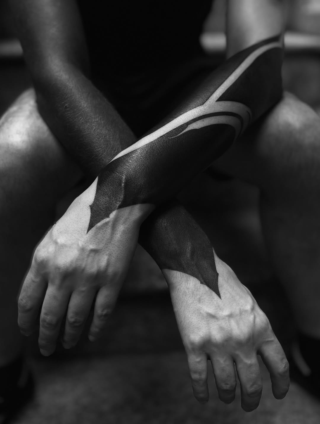 Tattoo by @azchiara — blackwork