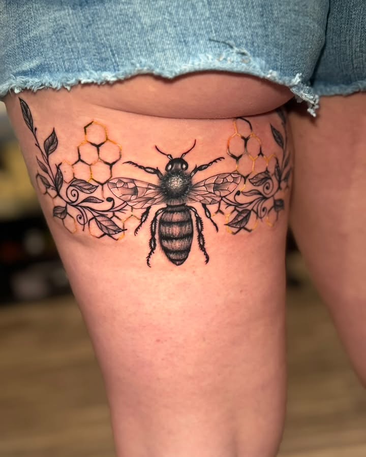 Tattoo by @c_lupori — black_and_grey