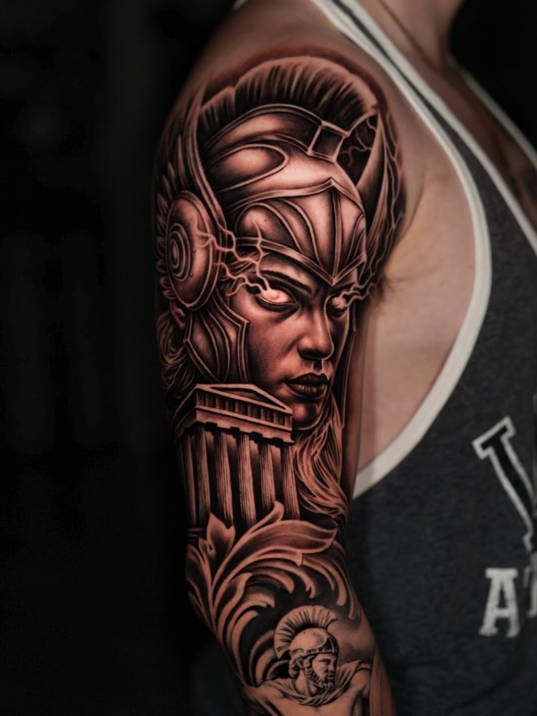 Tattoo by @coleworldtattoo โ realism, black_and_grey
