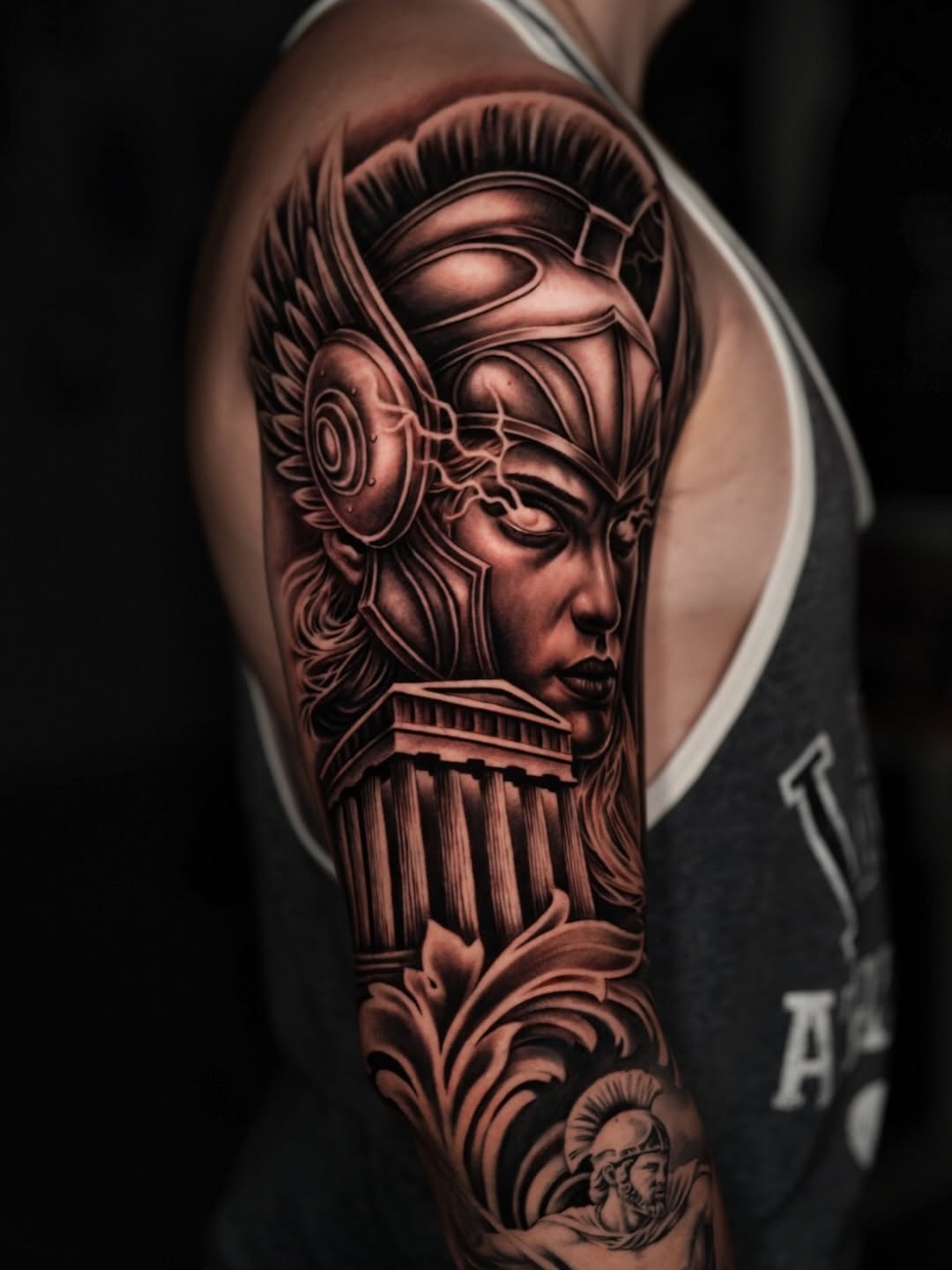 Tattoo by @coleworldtattoo โ realism, black_and_grey