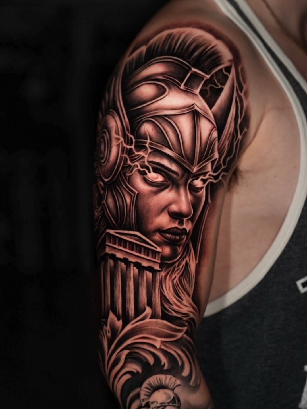 Tattoo by @coleworldtattoo โ realism, black_and_grey