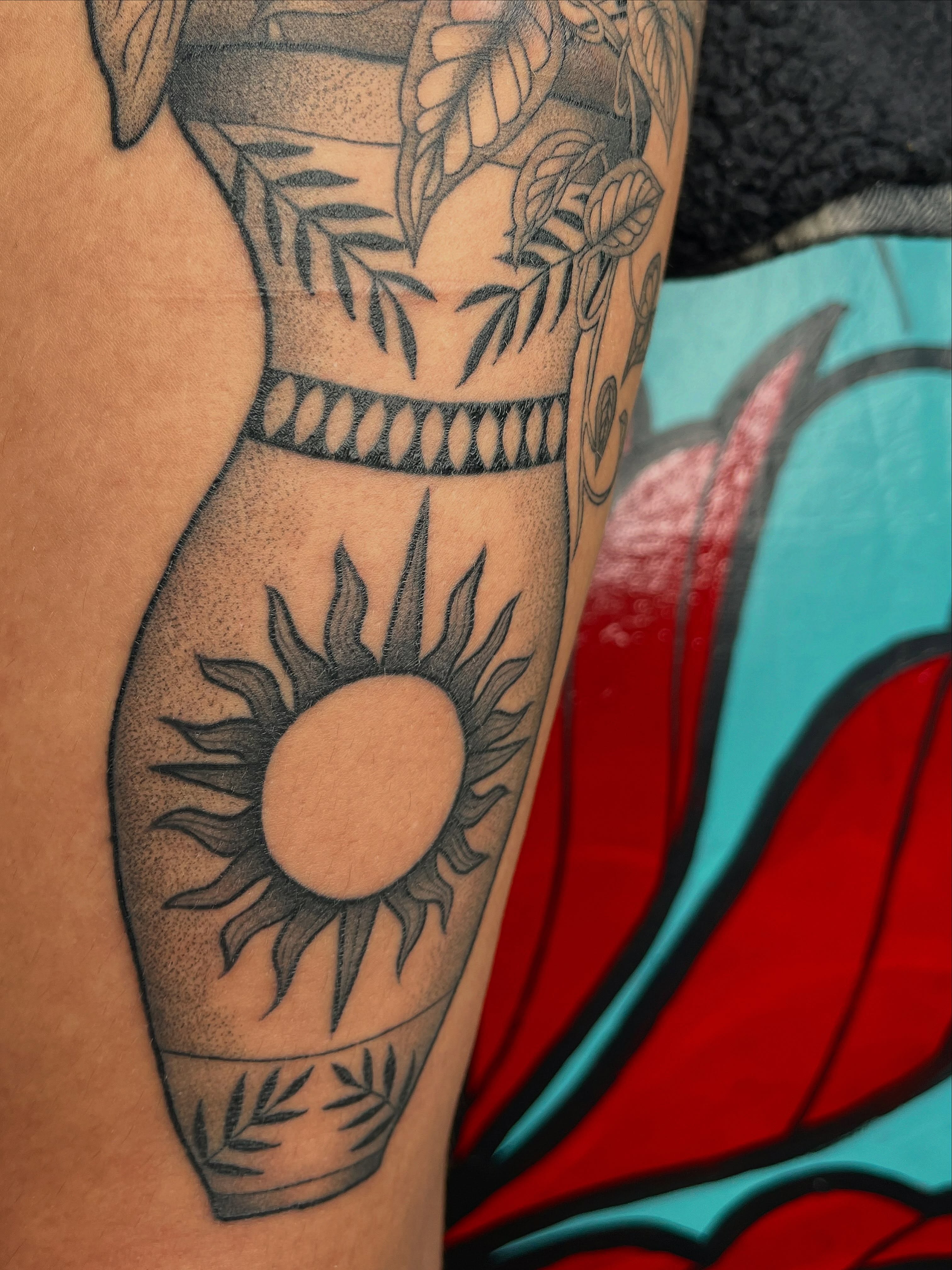 Tattoo by @artisanbodypiercingandtattoo — dotwork, black_and_grey