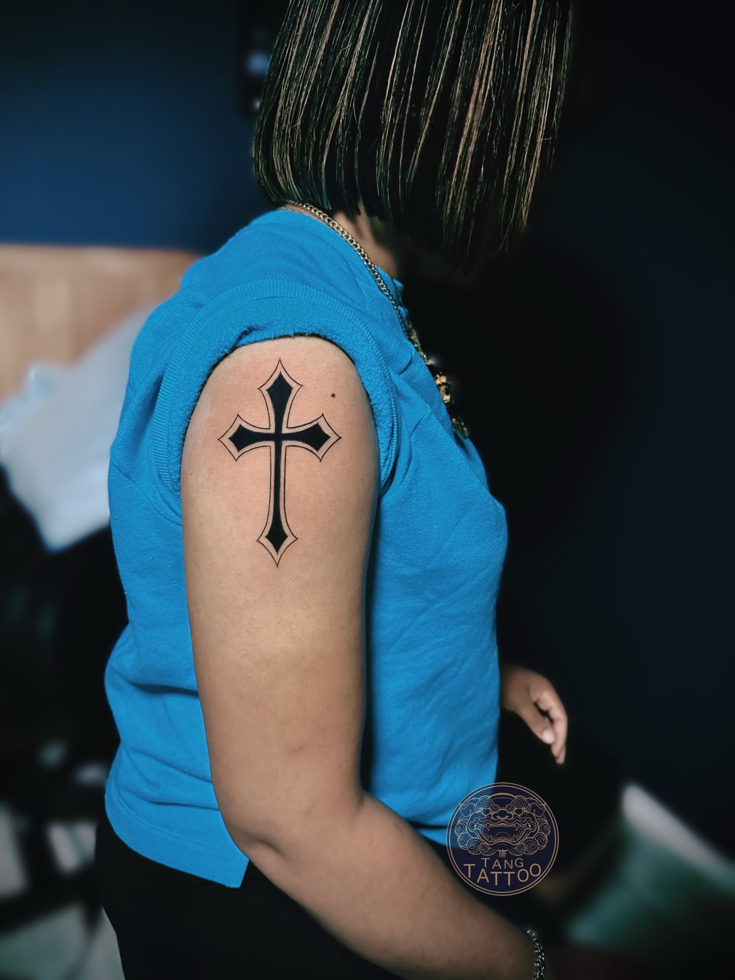 Tattoo by @tftattoo โ black_and_grey