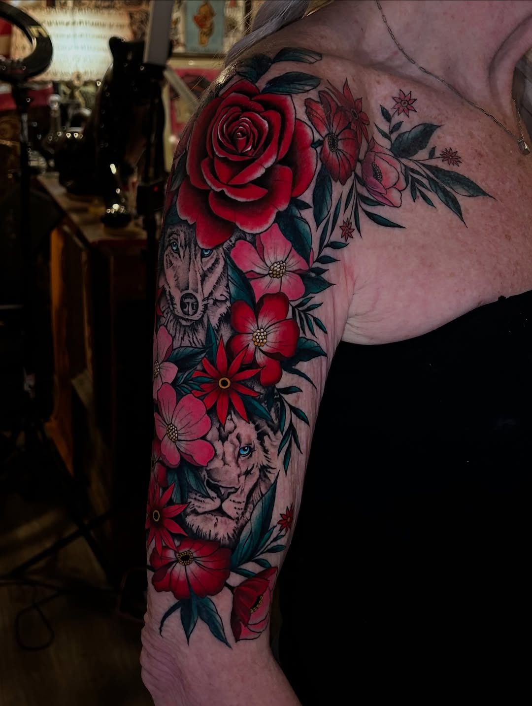 Tattoo by @tattoos_by_kniskern — realism, neo_traditional